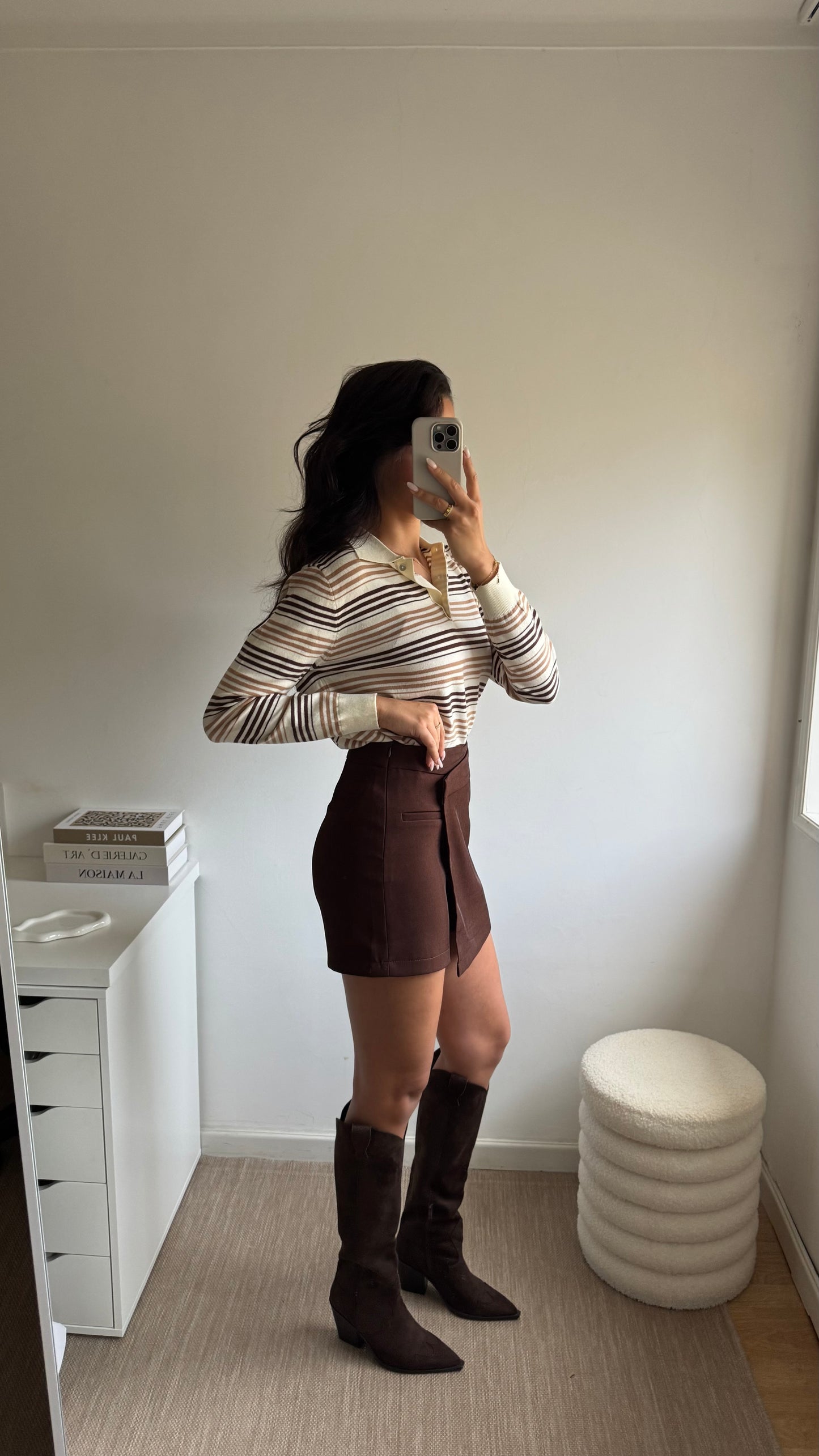 SAIA CALÇÃO CASTANHA