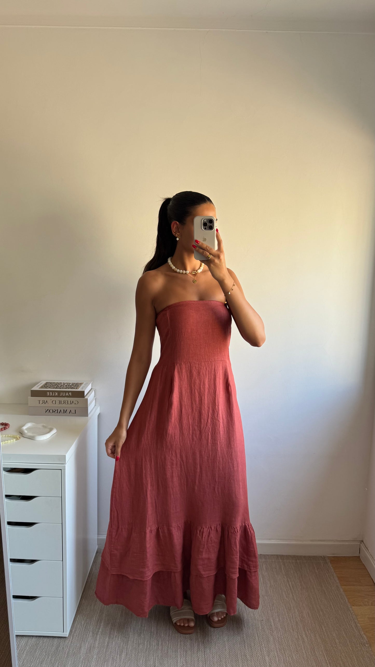 VESTIDO MAXI LINHO