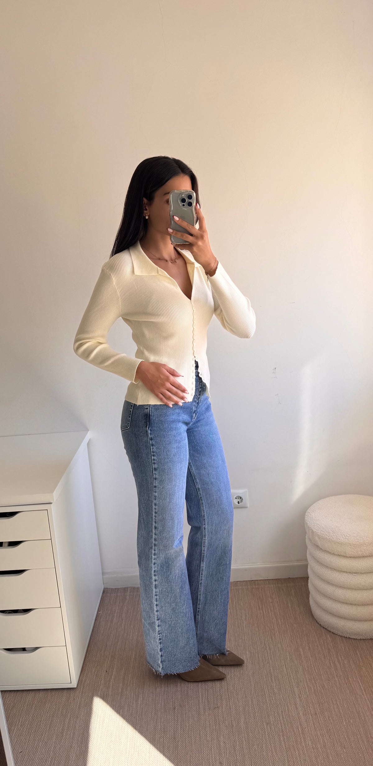 JEANS WIDE LEG