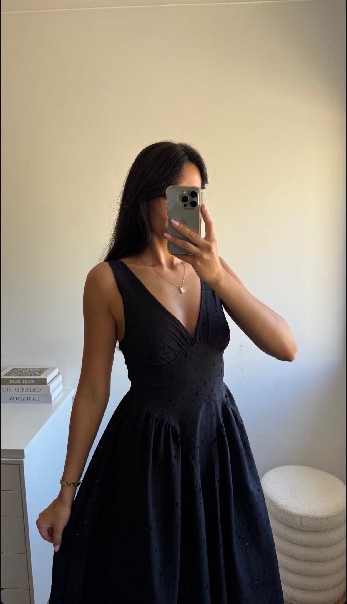 VESTIDO THE 80’S PRETO