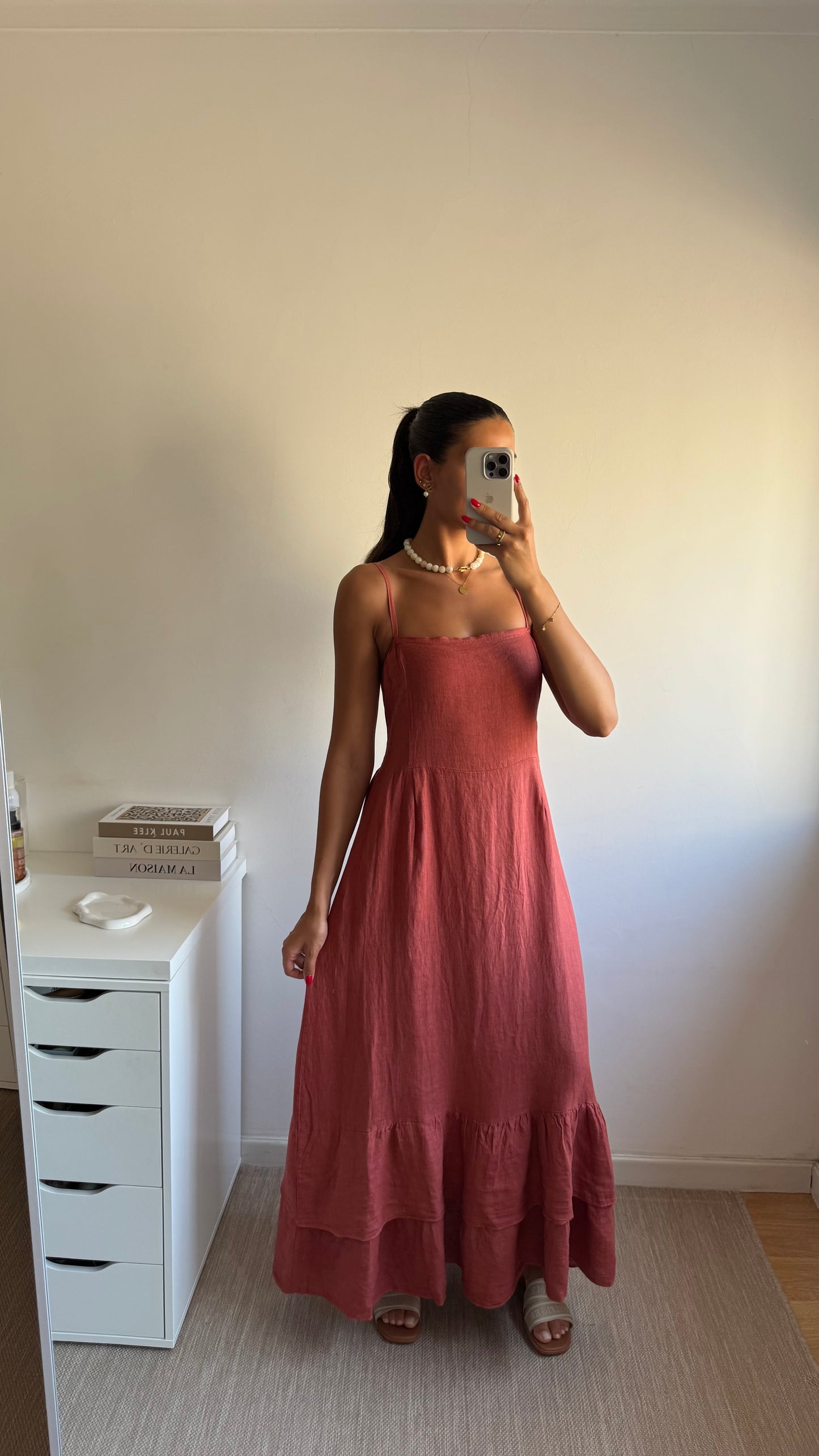 VESTIDO MAXI LINHO