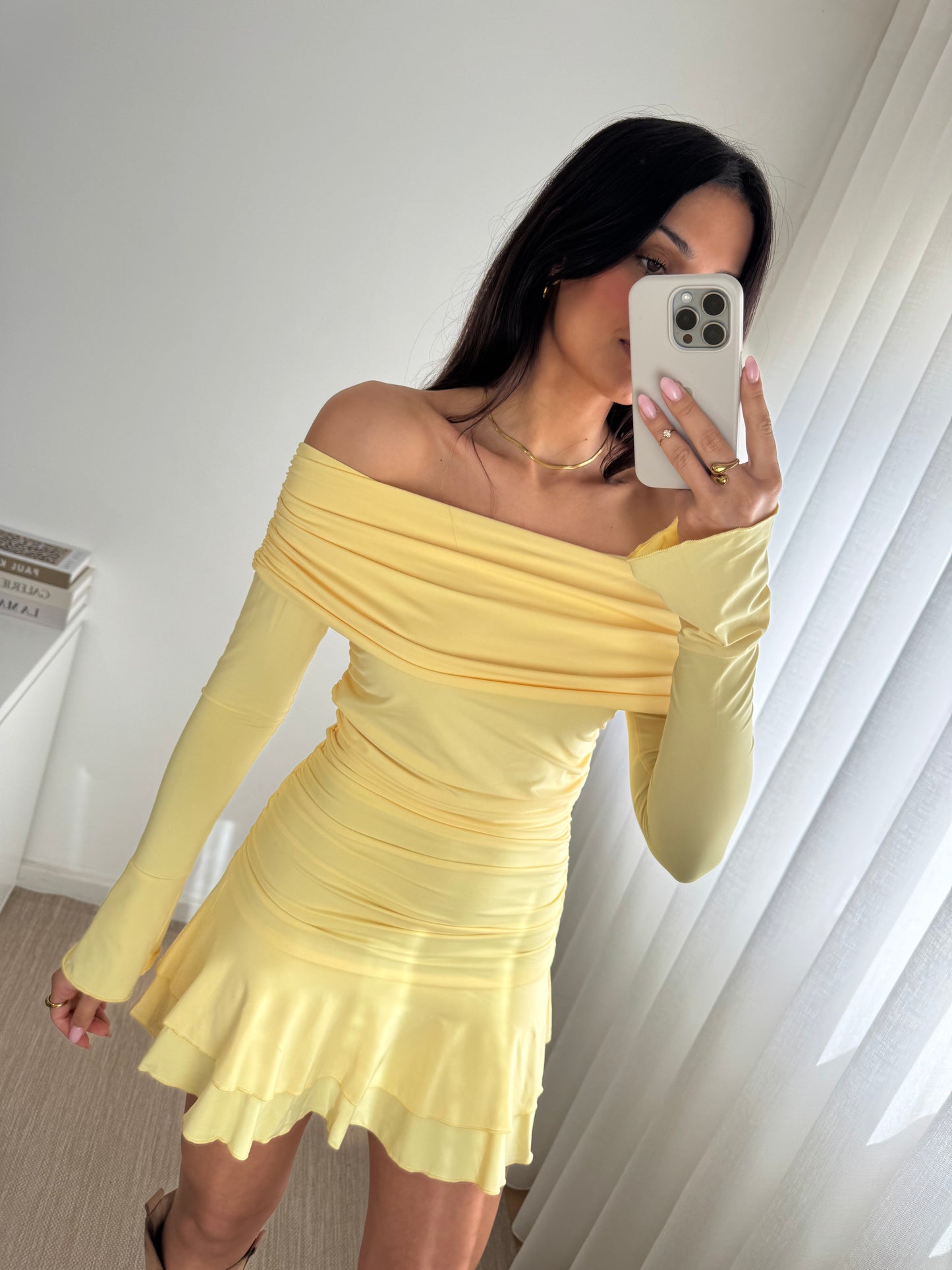 VESTIDO DRAPEADO
