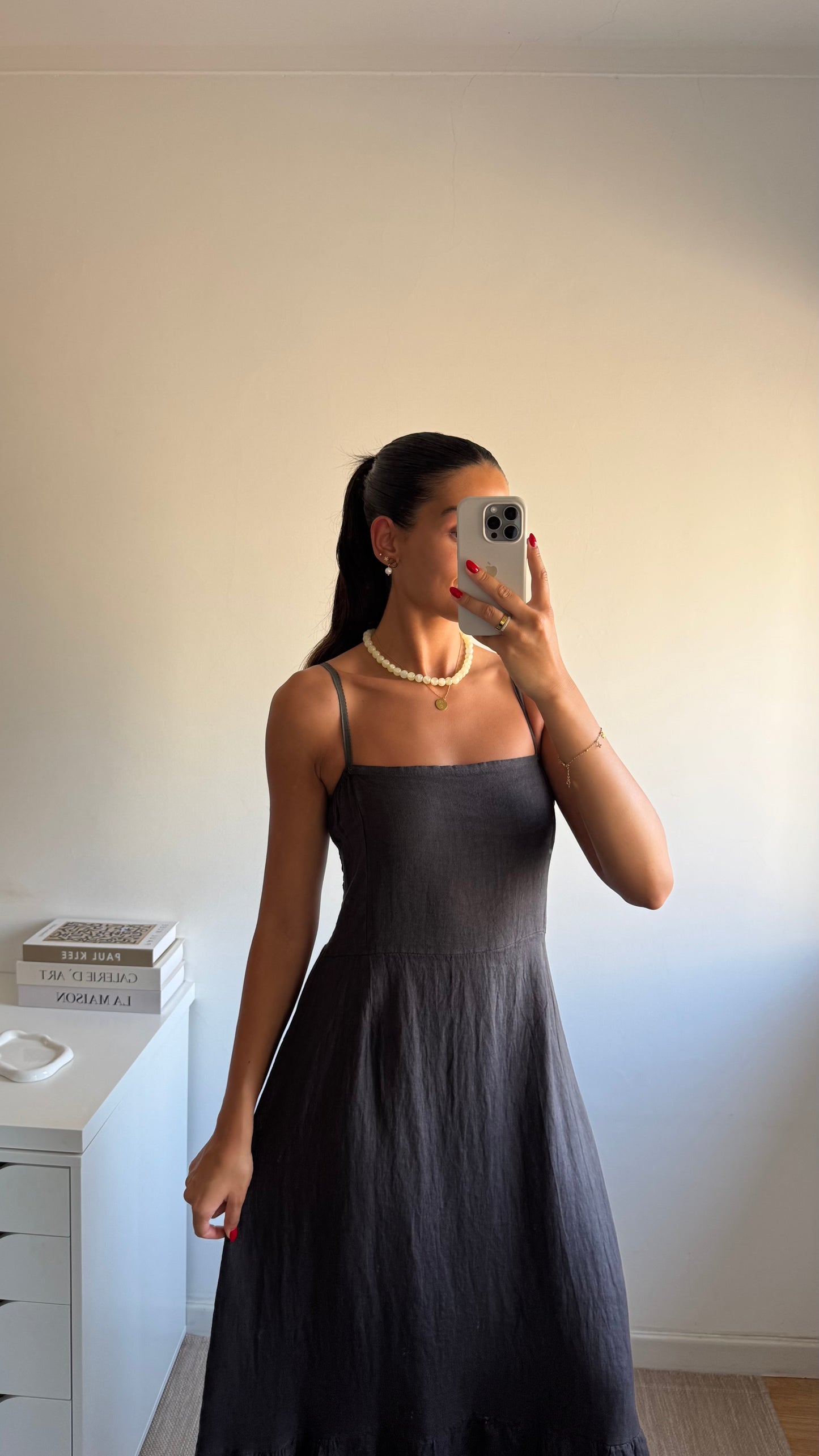 VESTIDO MAXI LINHO