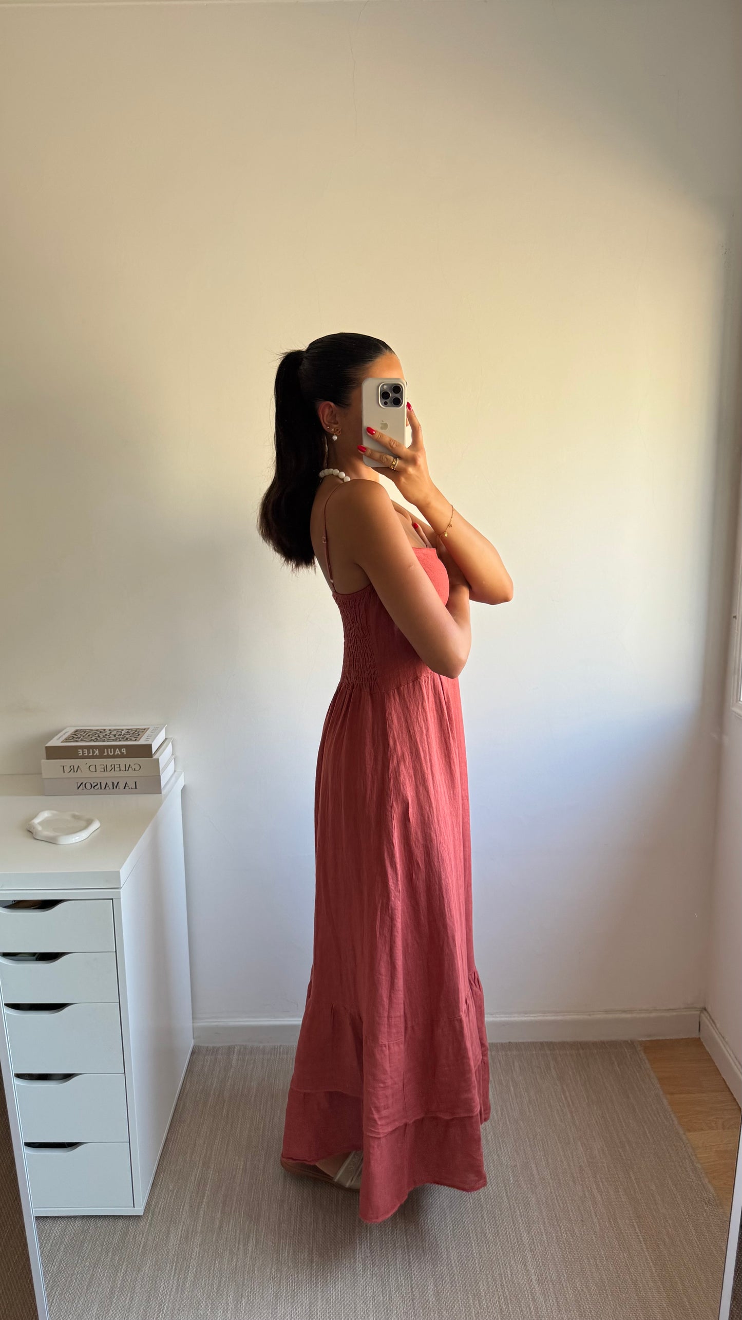 VESTIDO MAXI LINHO