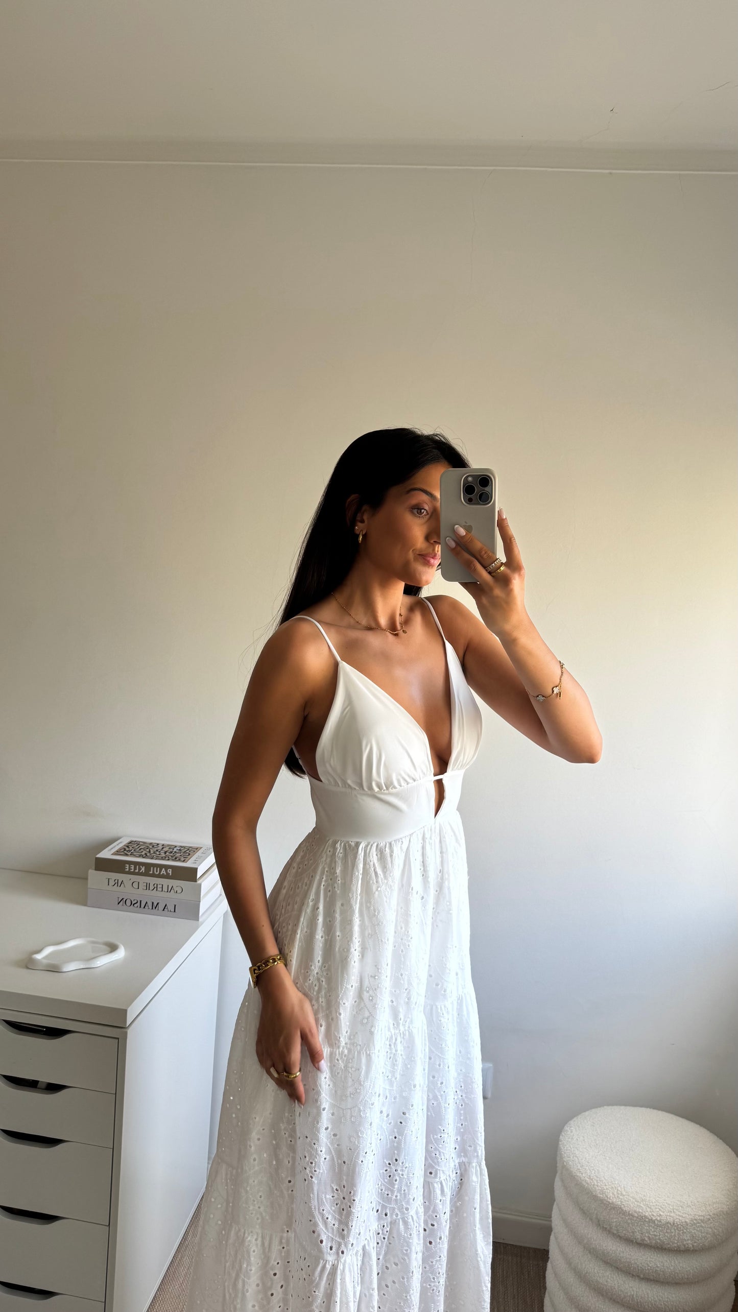 VESTIDO DECOTE