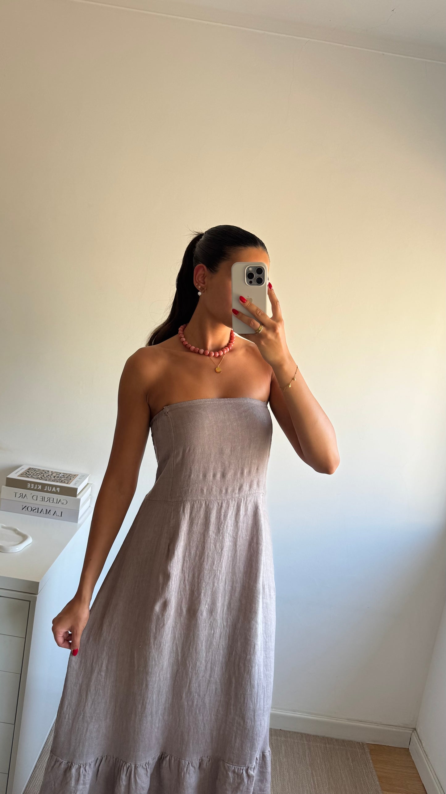 VESTIDO MAXI LINHO