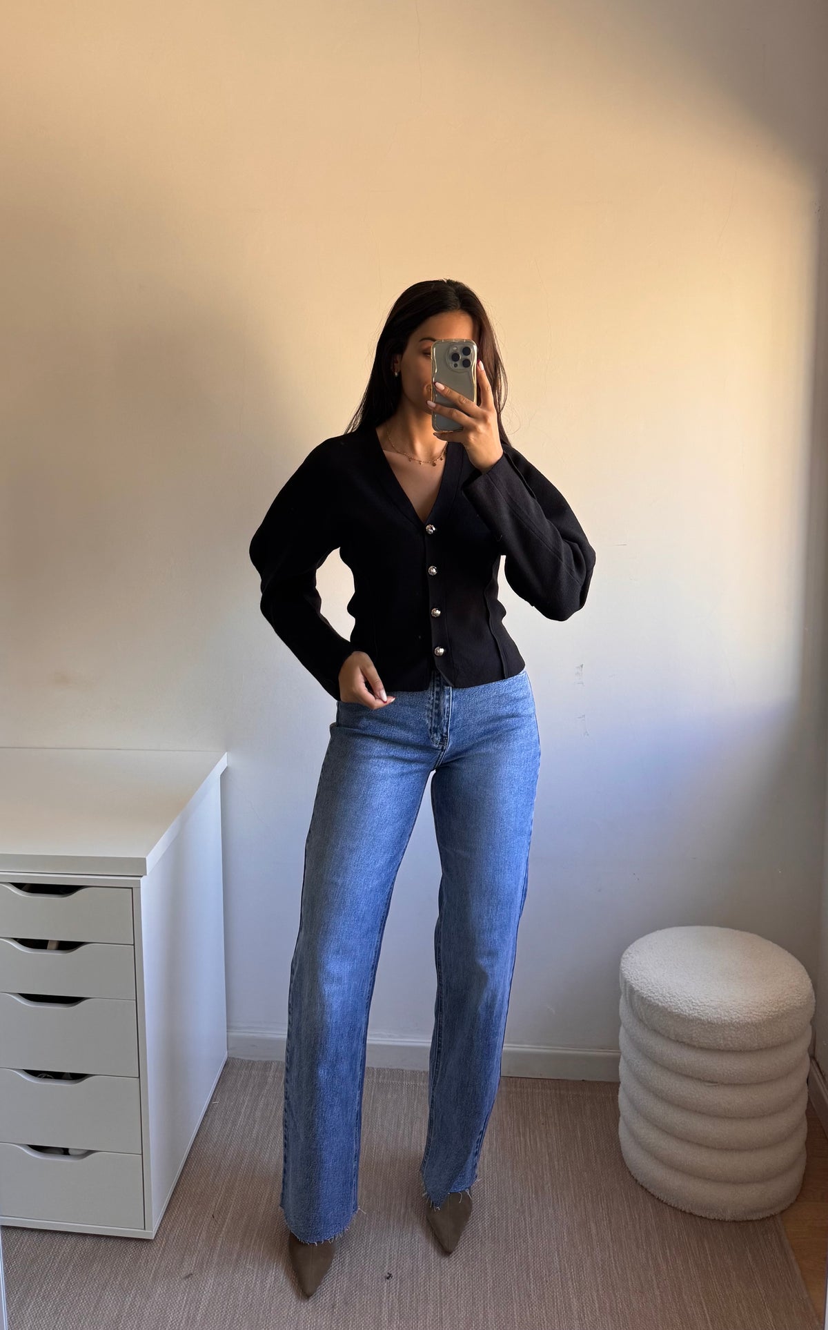 CARDIGAN MALHA