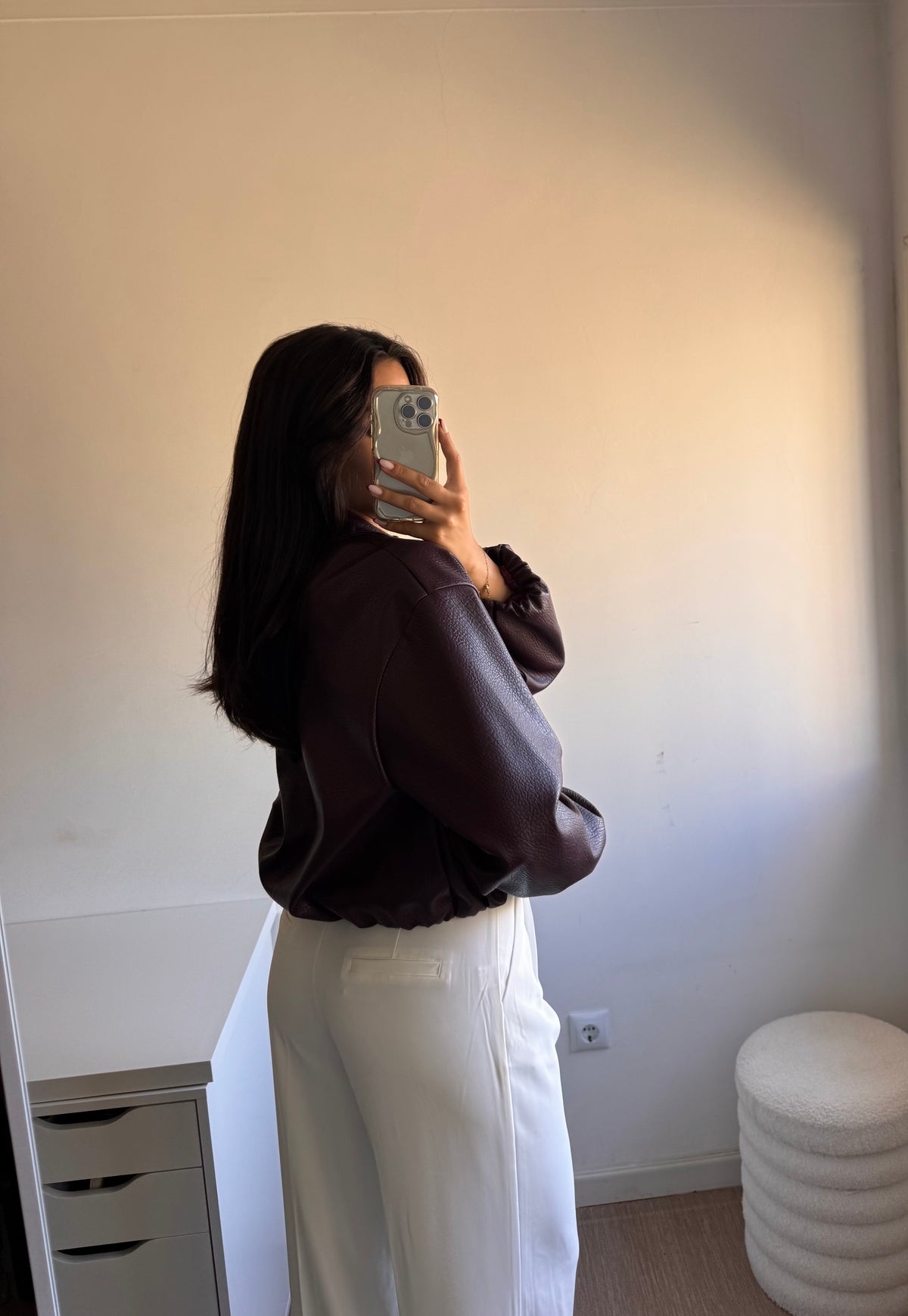 BOMBER BORDEAUX