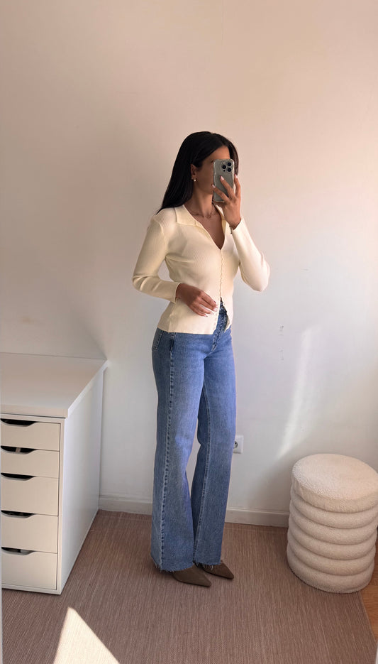 JEANS WIDE LEG