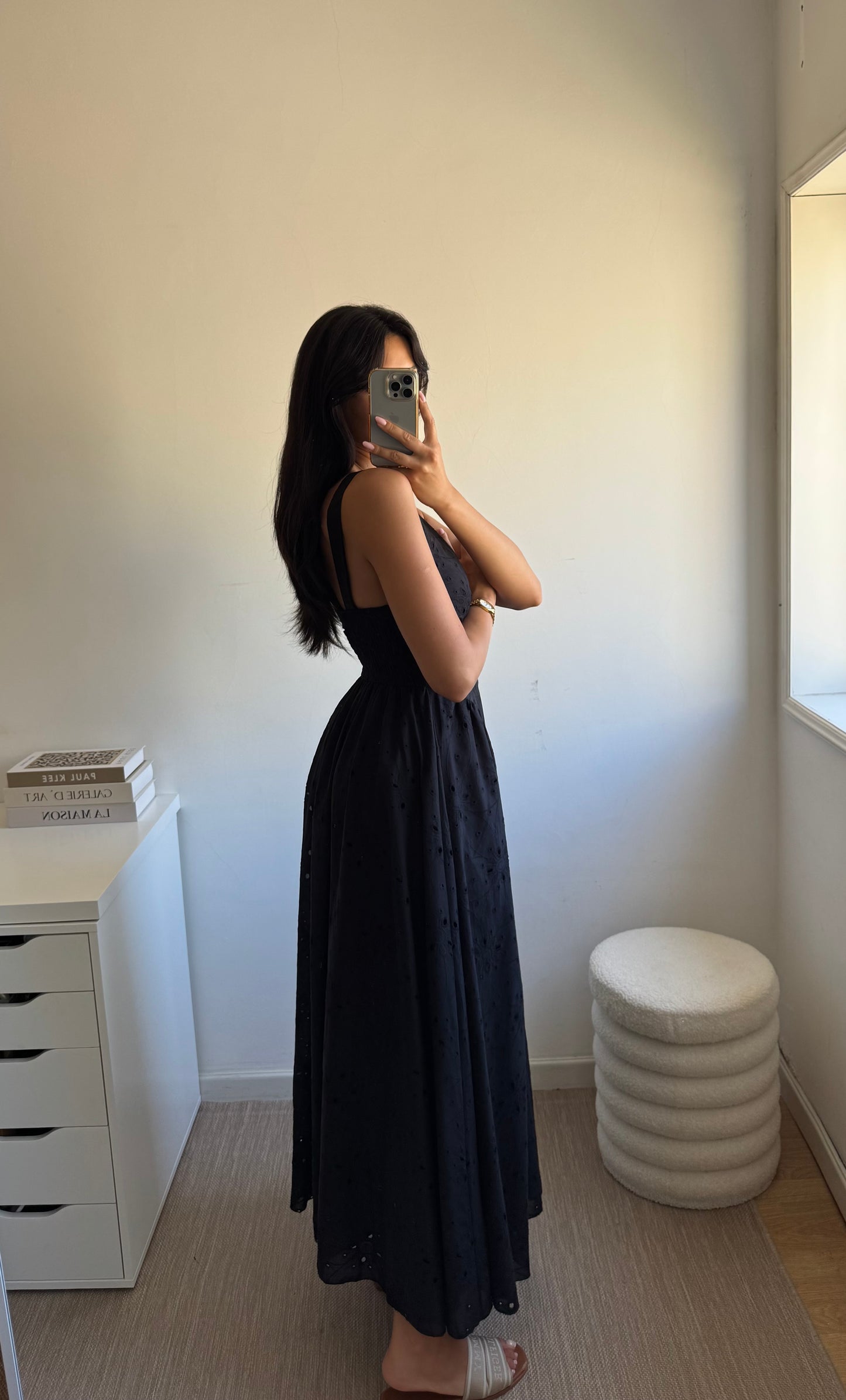THE 80’S DRESS PRETO