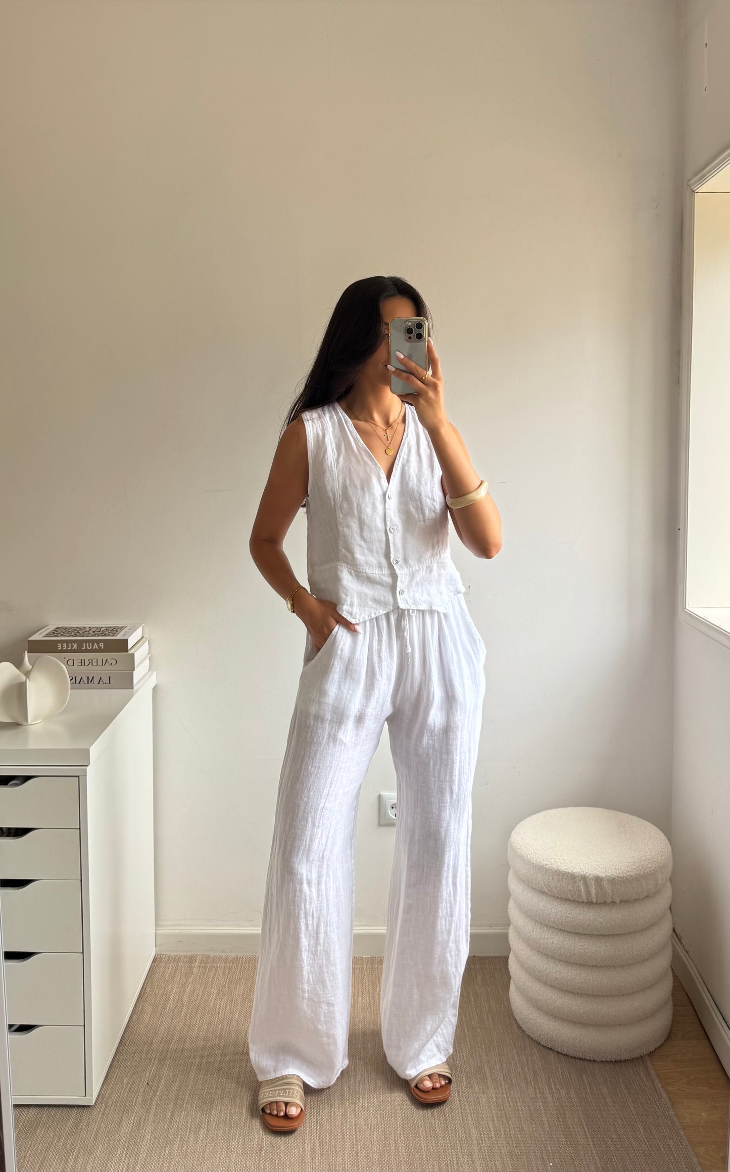CONJUNTO 100% LINHO