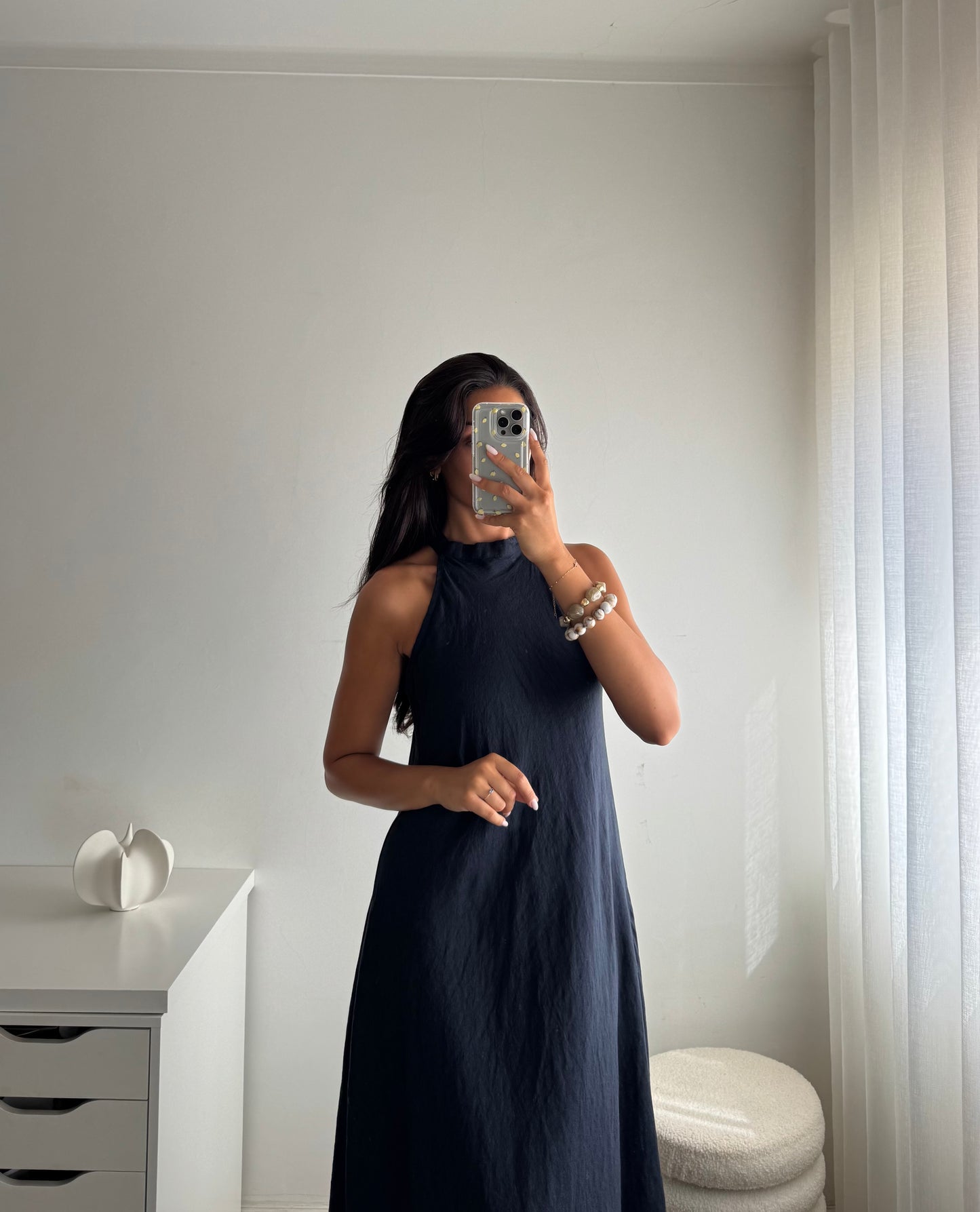 VESTIDO MAXI LINHO