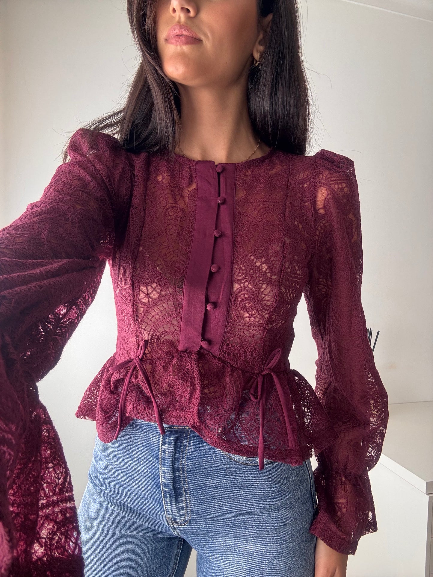 BLUSA RENDA