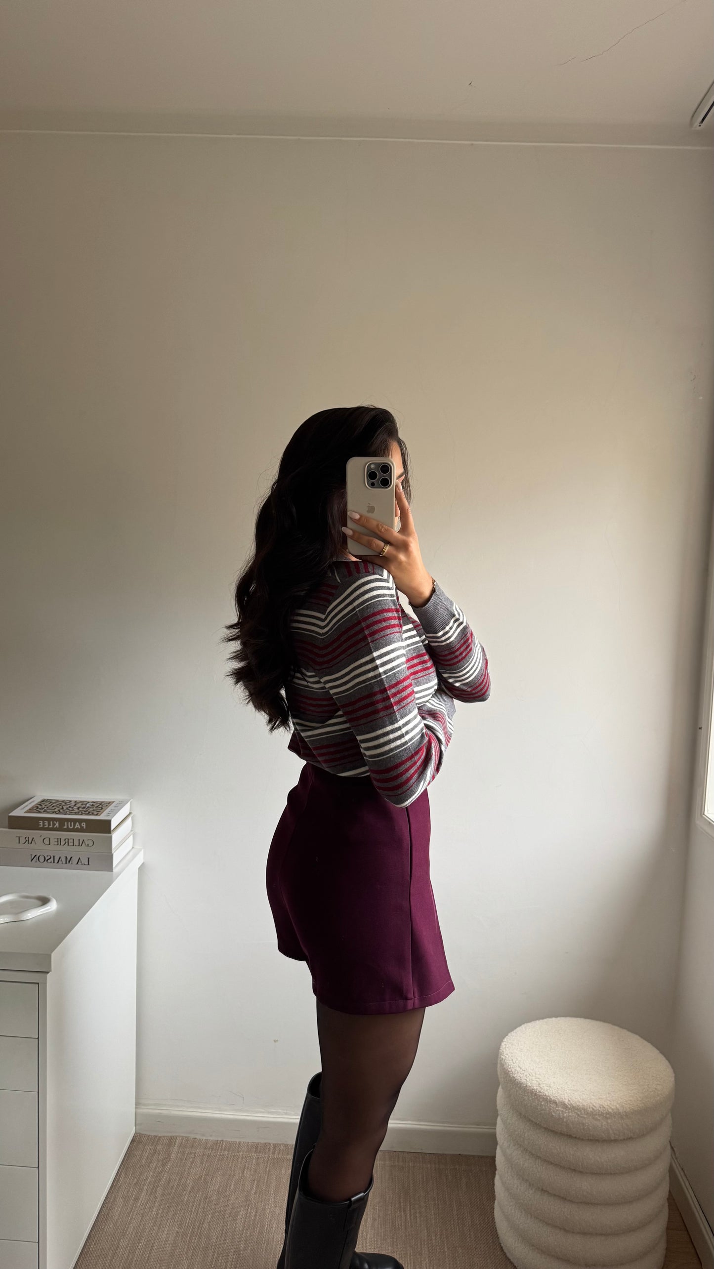 SAIA CALÇÃO BORDEAUX