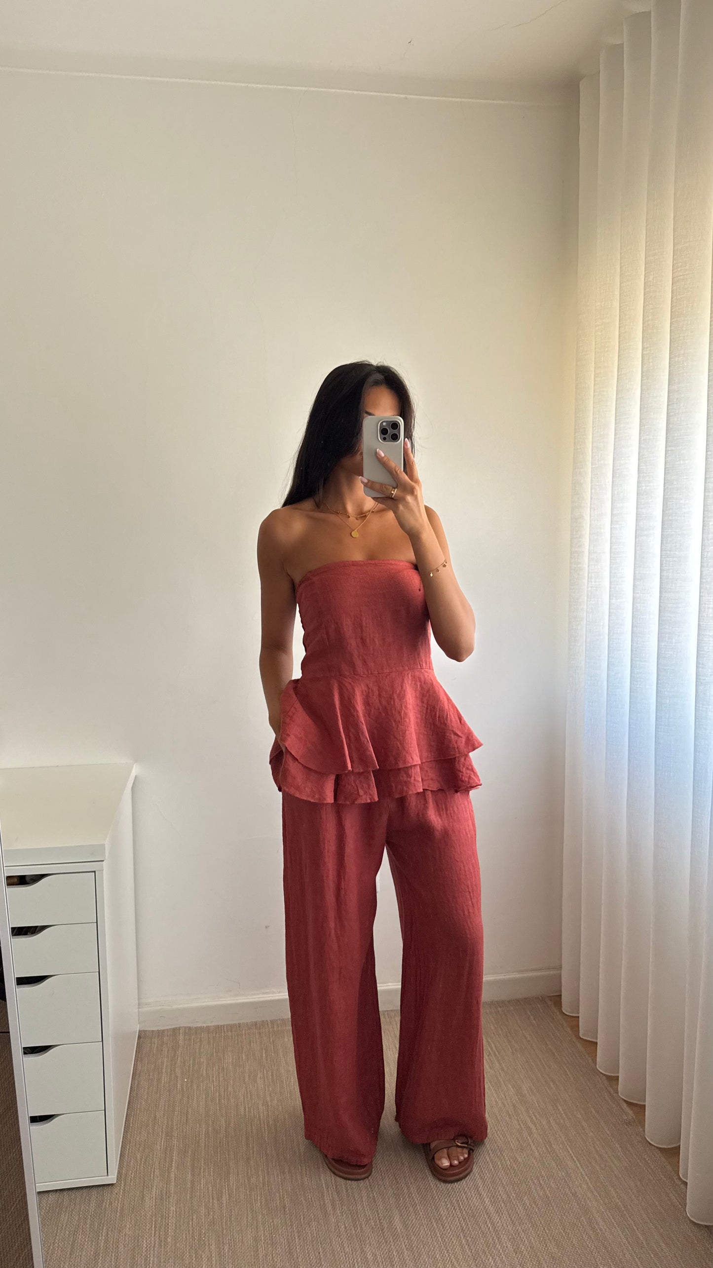 CALÇA 100% LINHO