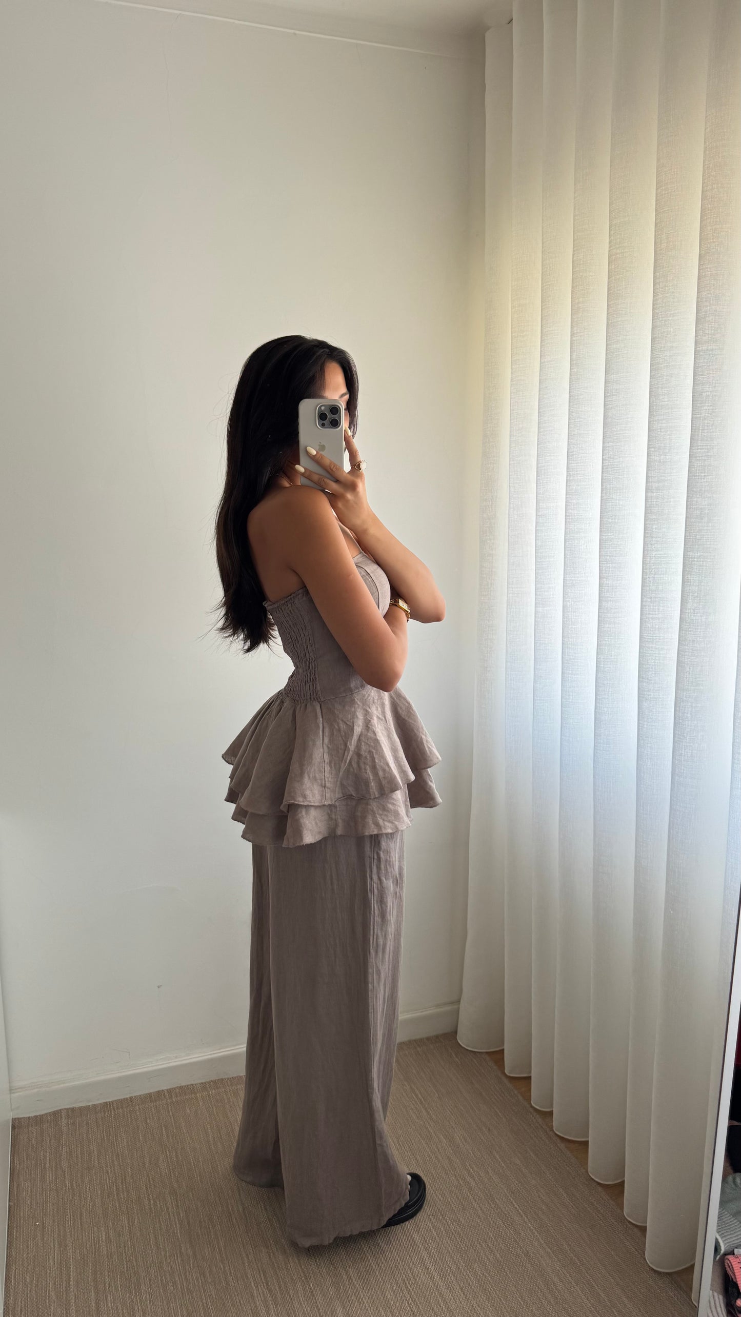 CALÇA 100% LINHO