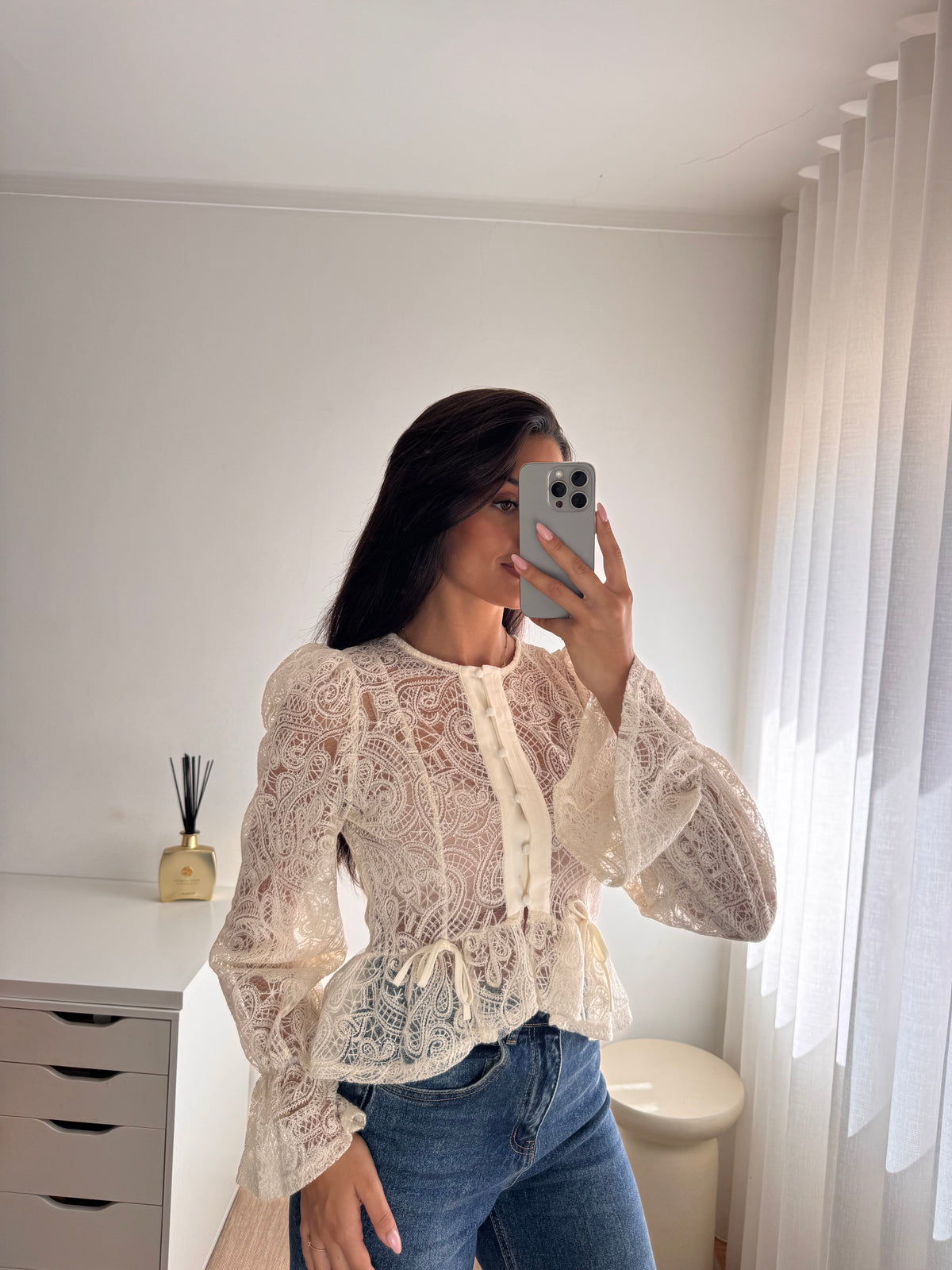 BLUSA RENDA