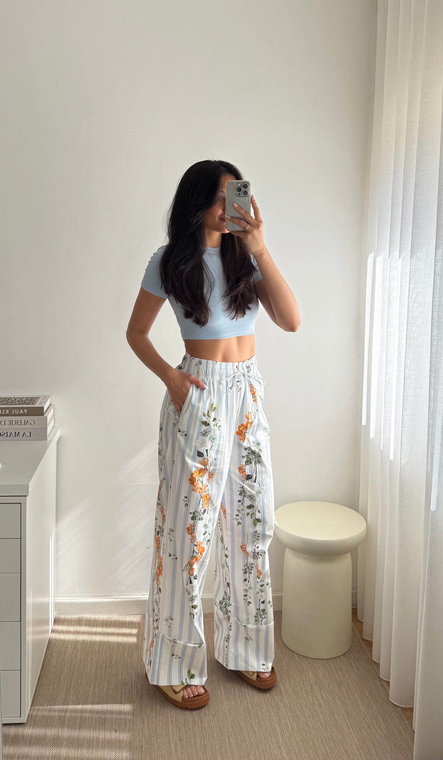 FLOWER PANTS LUMINA