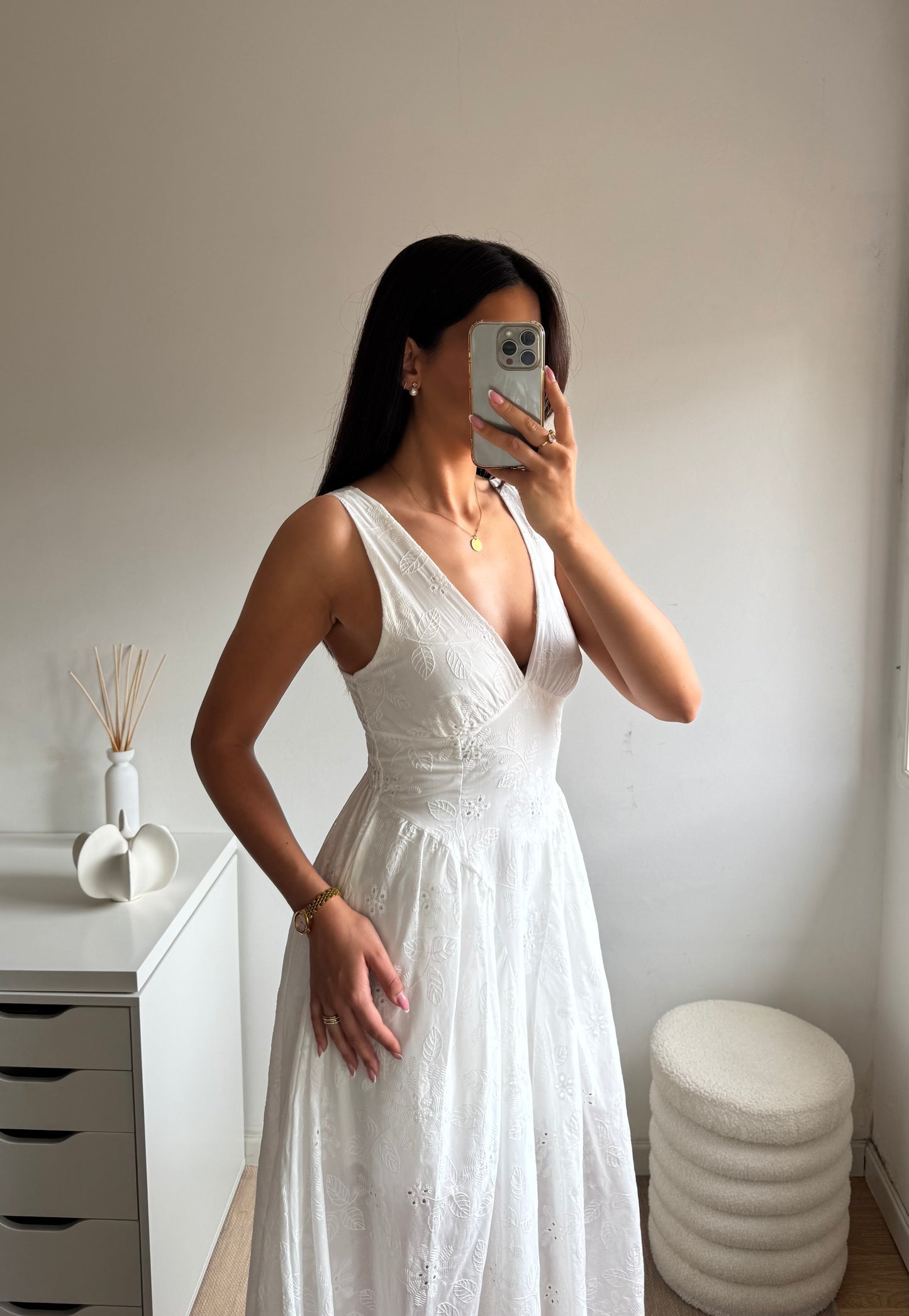 THE 80’S DRESS BRANCO