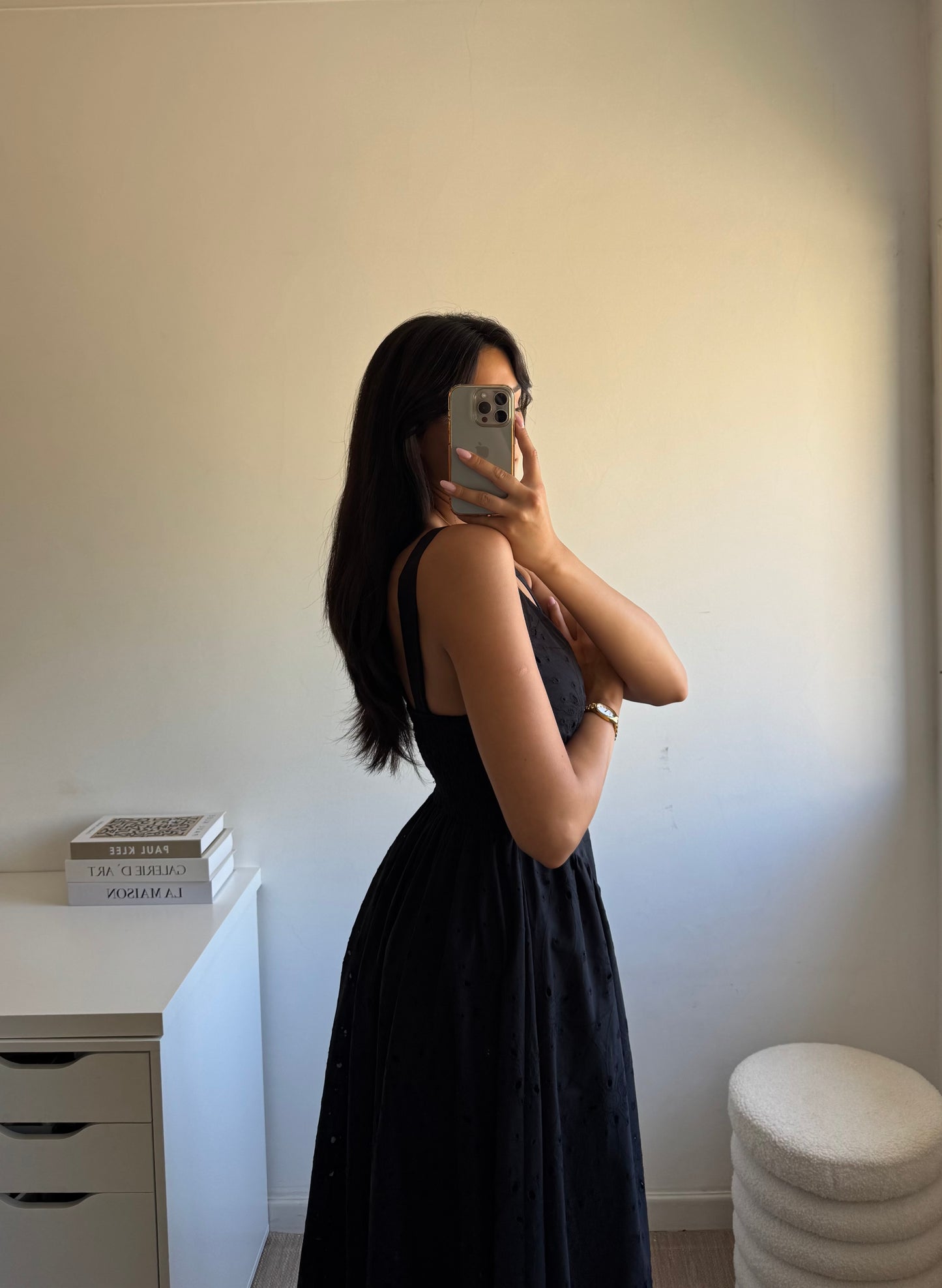 THE 80’S DRESS PRETO