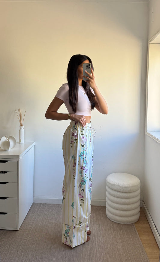 FLOWER PANTS LUMINA