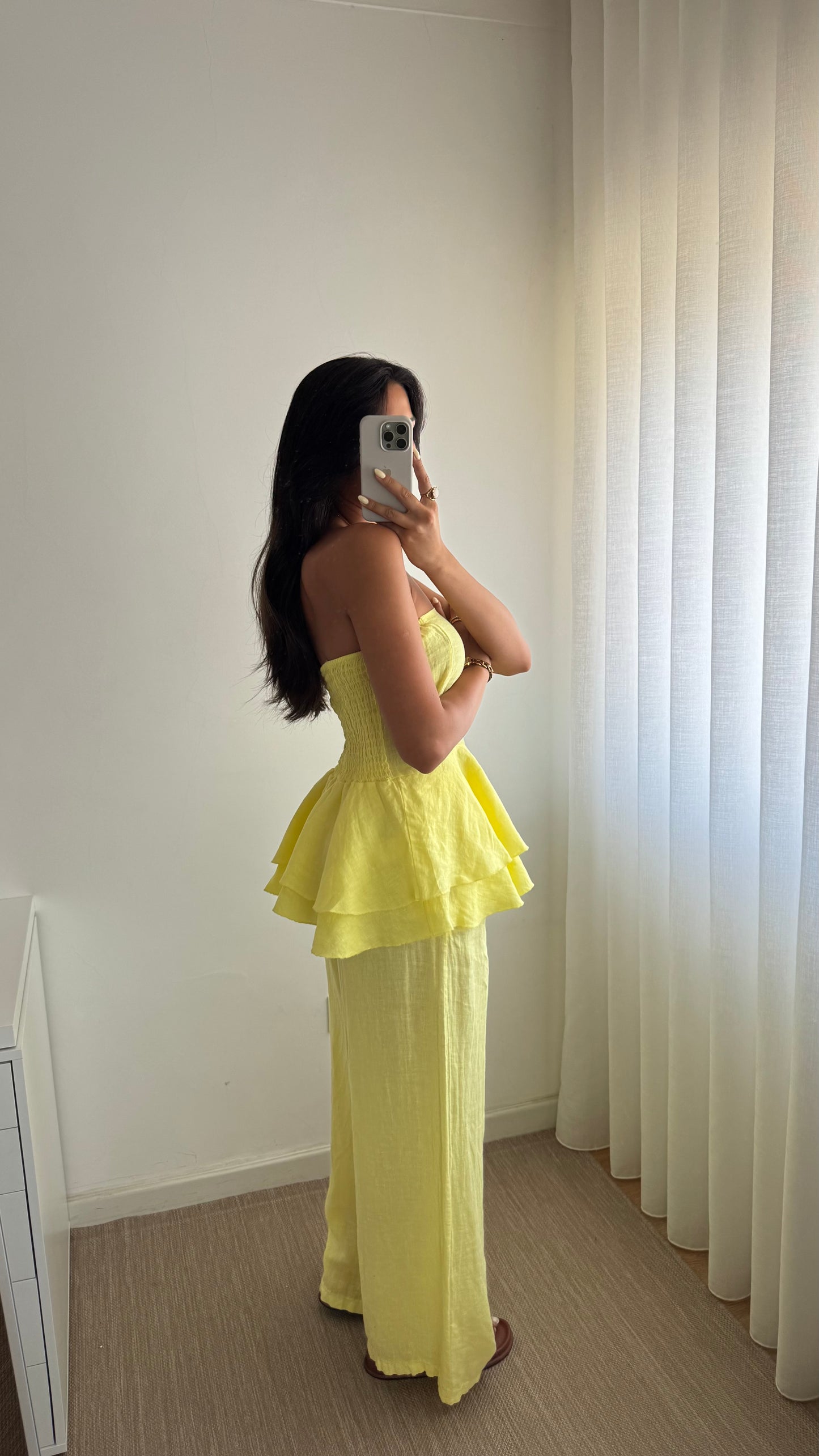CALÇA 100% LINHO