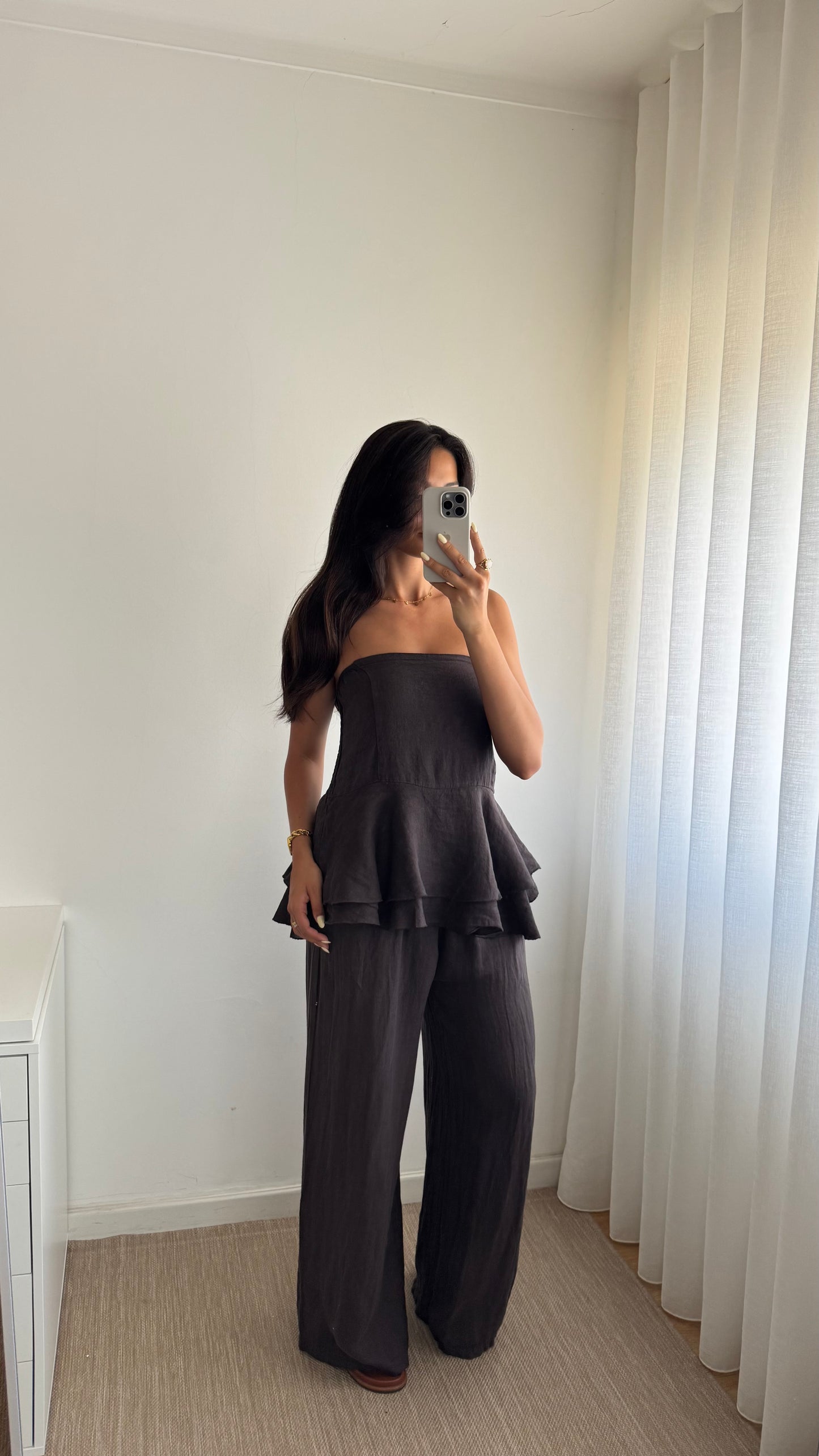 CALÇA 100% LINHO