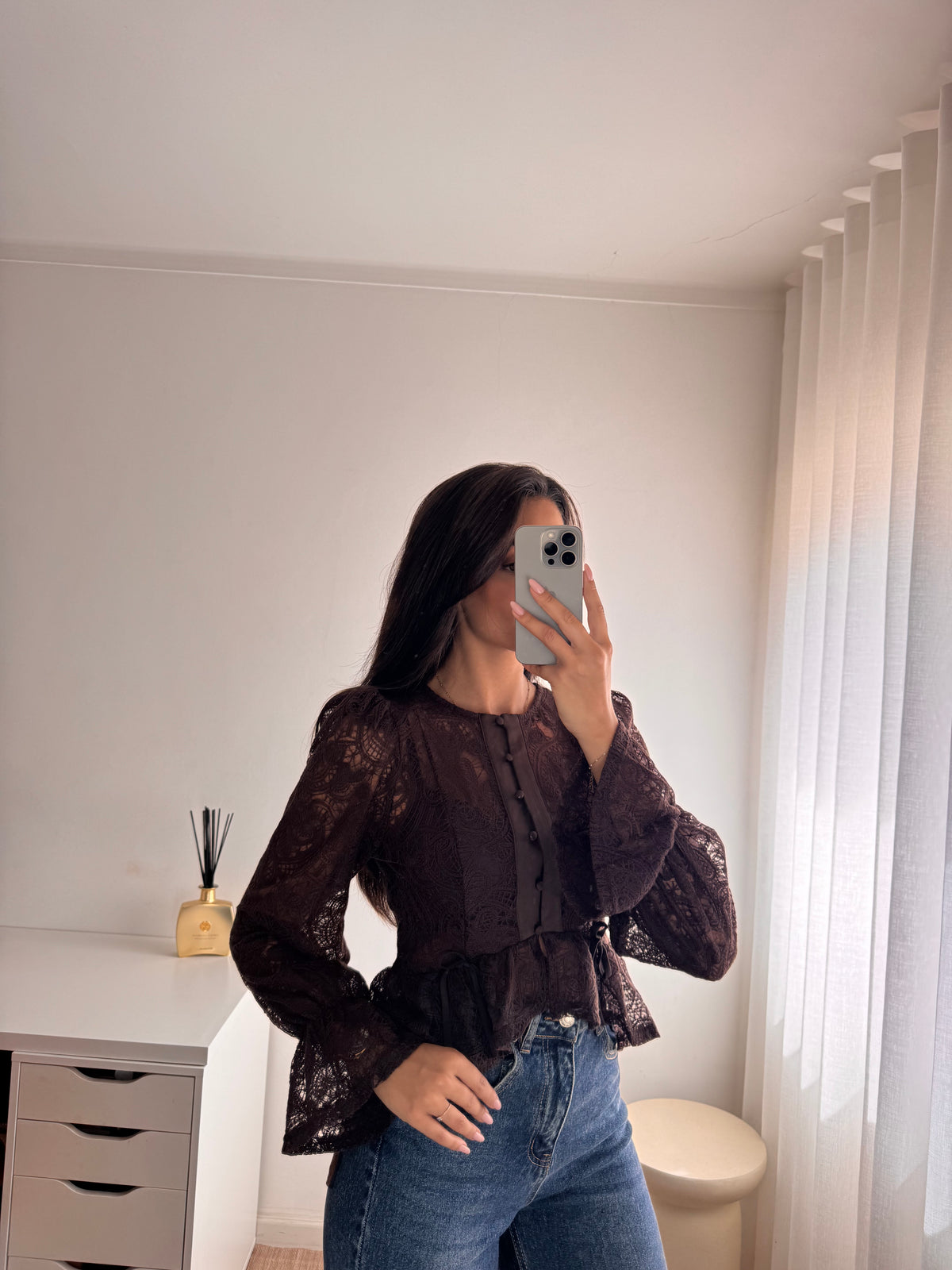 BLUSA RENDA
