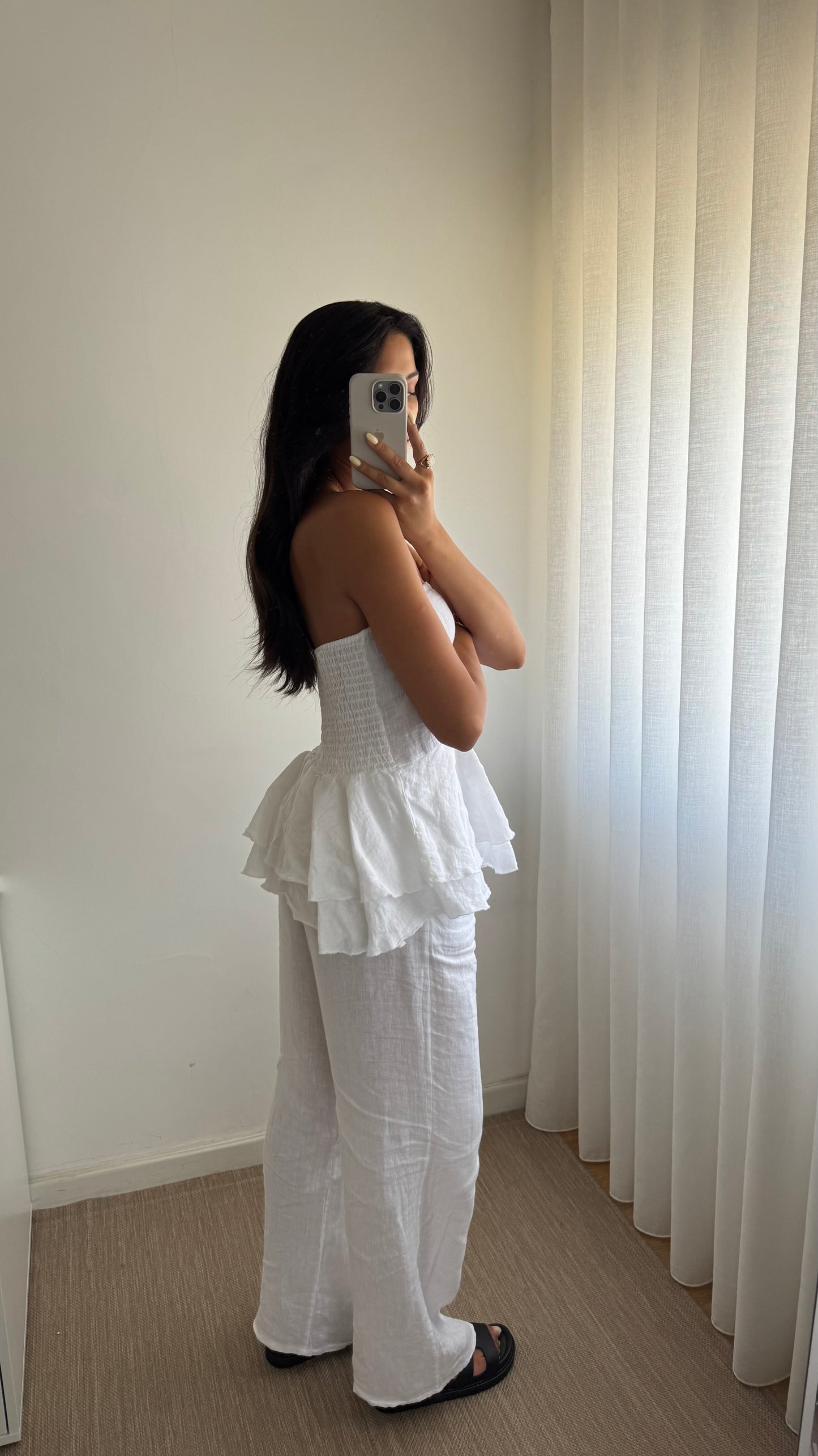 CALÇA 100% LINHO