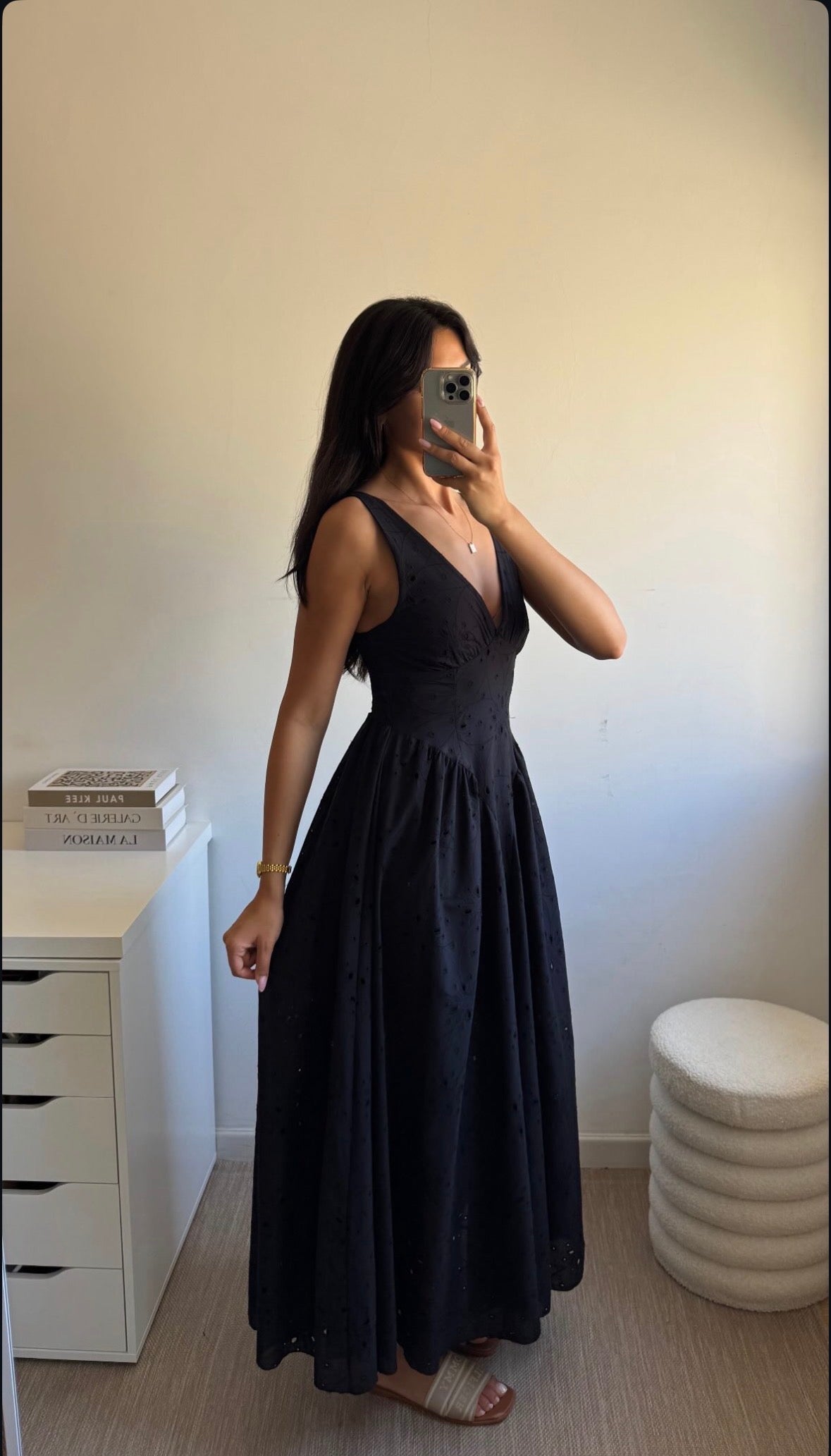 VESTIDO THE 80’S PRETO