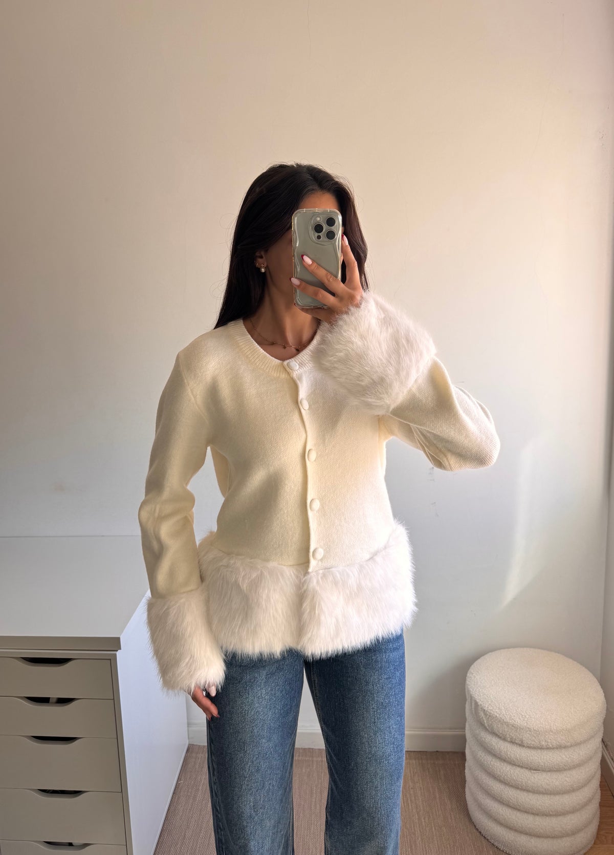 CARDIGAN PÊLO