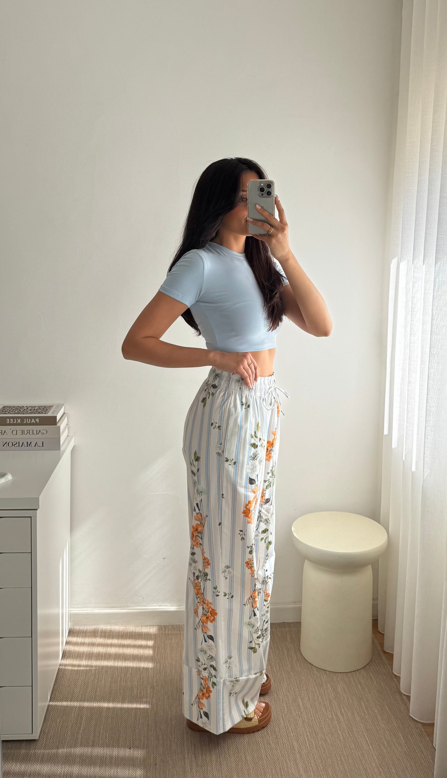 FLOWER PANTS LUMINA