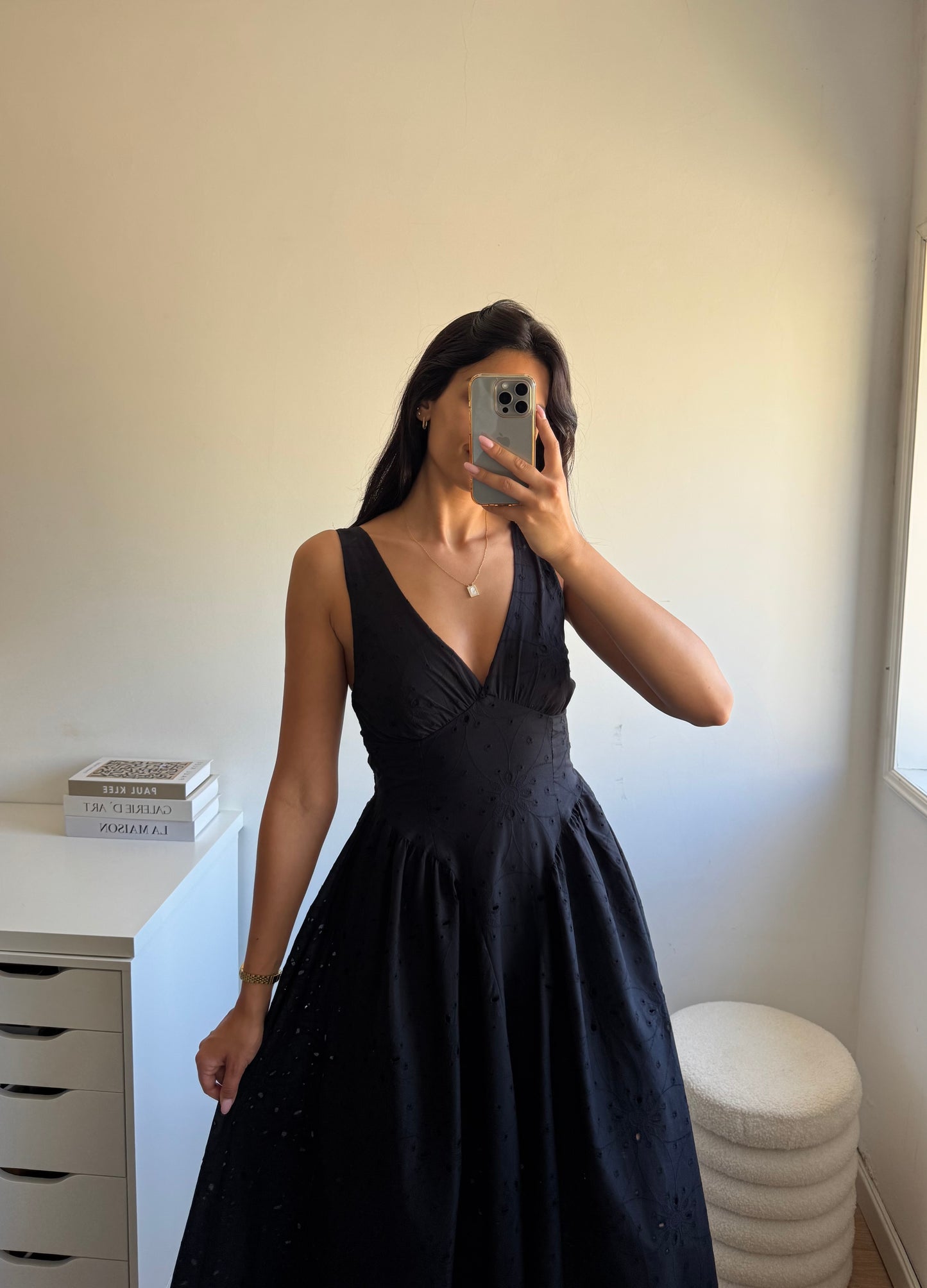 THE 80’S DRESS PRETO