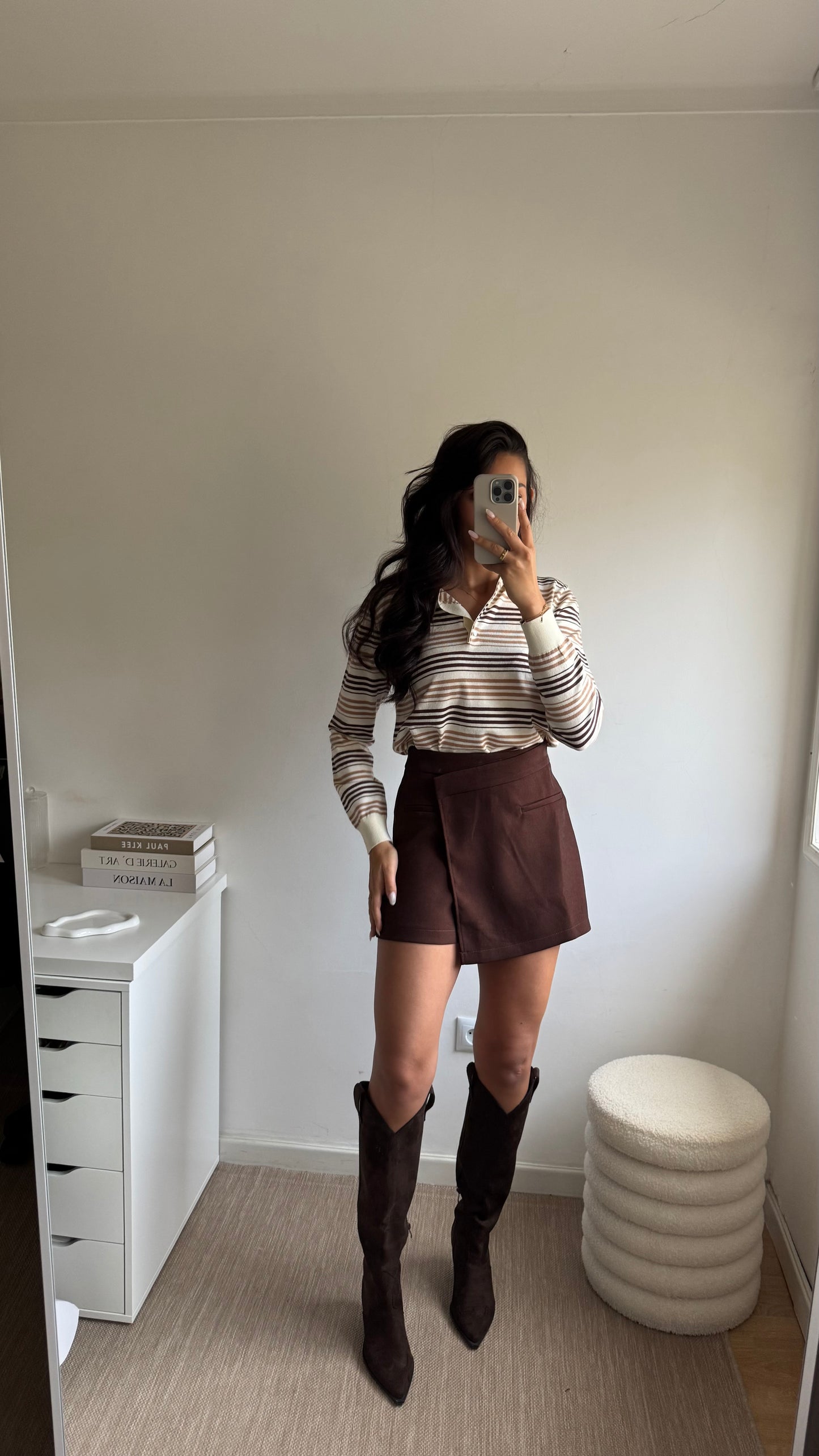 SAIA CALÇÃO CASTANHA