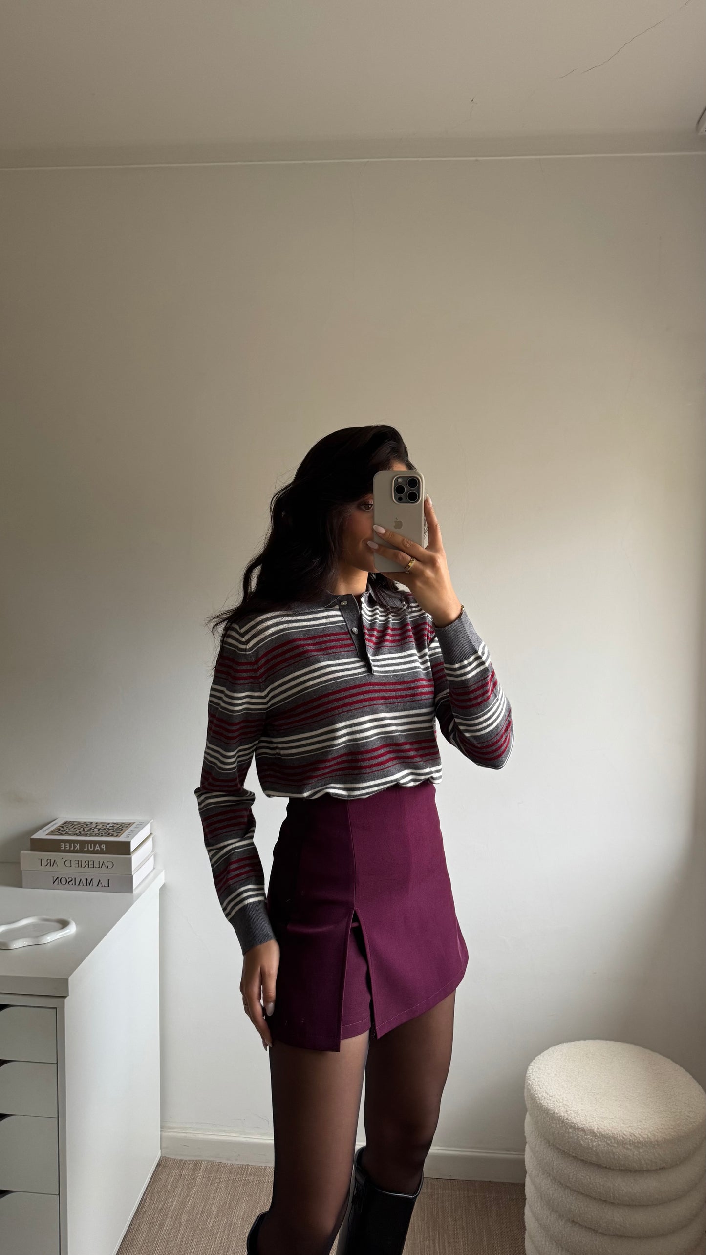 SAIA CALÇÃO BORDEAUX