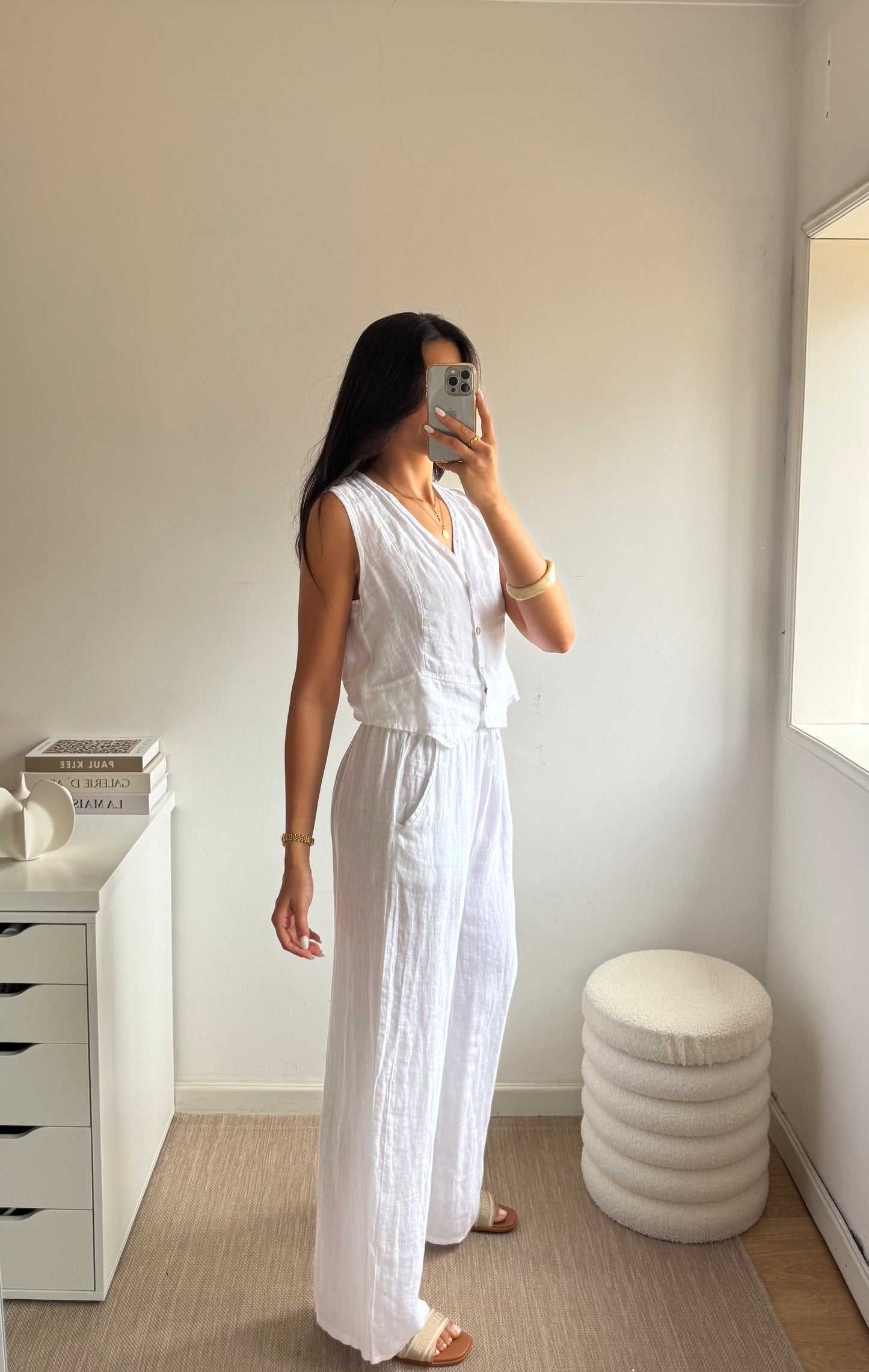 CONJUNTO 100% LINHO