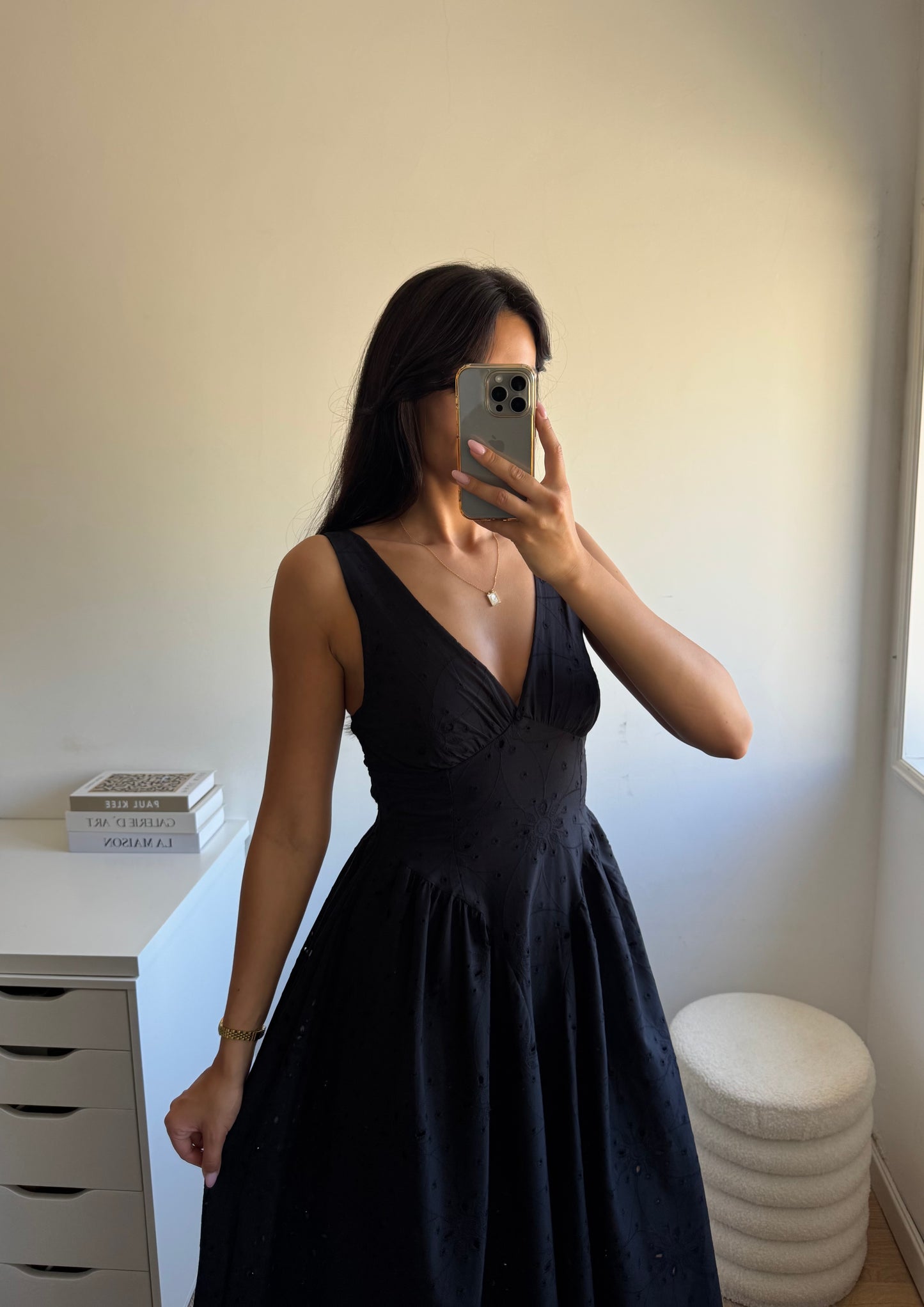 THE 80’S DRESS PRETO