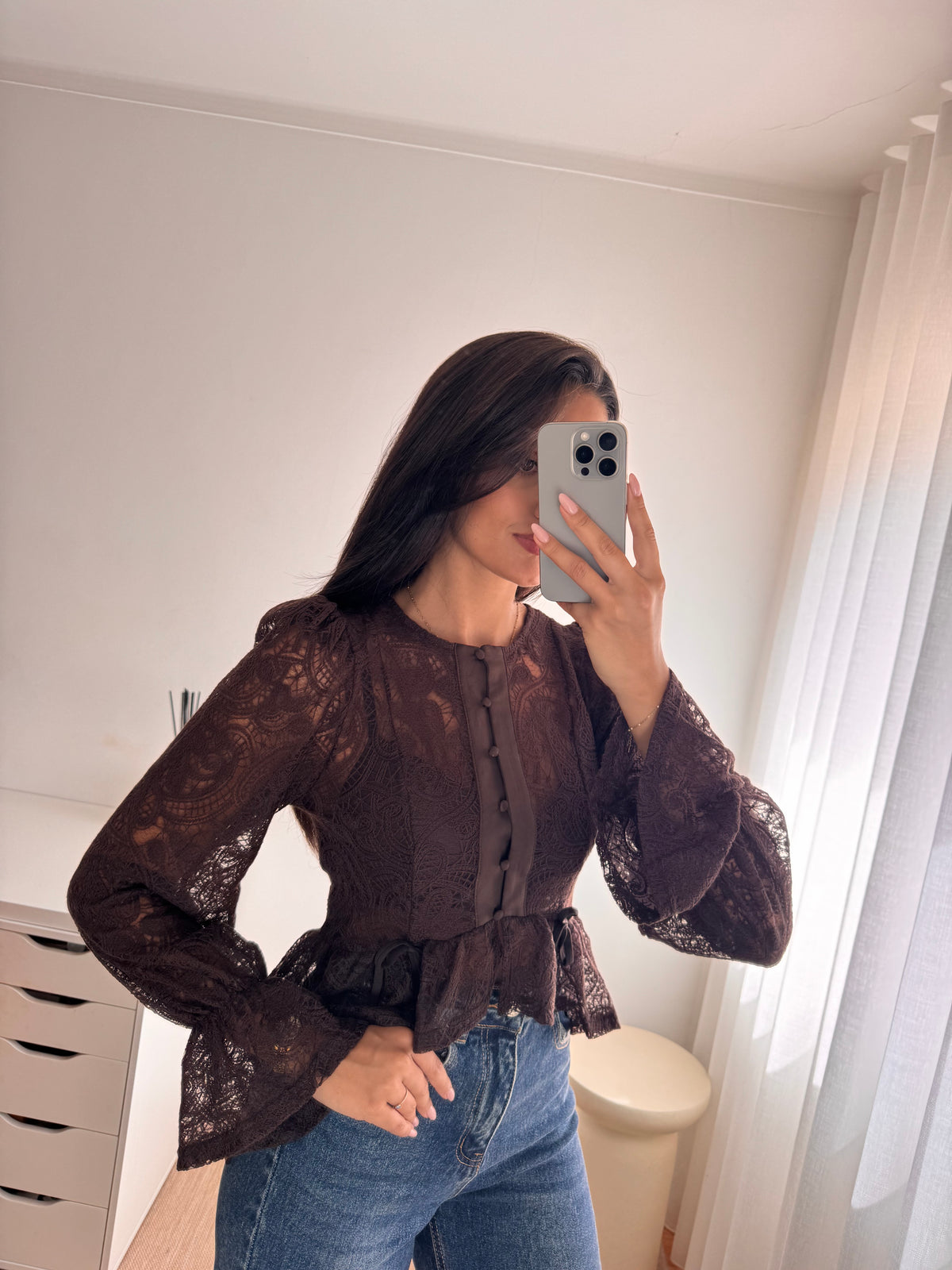 BLUSA RENDA