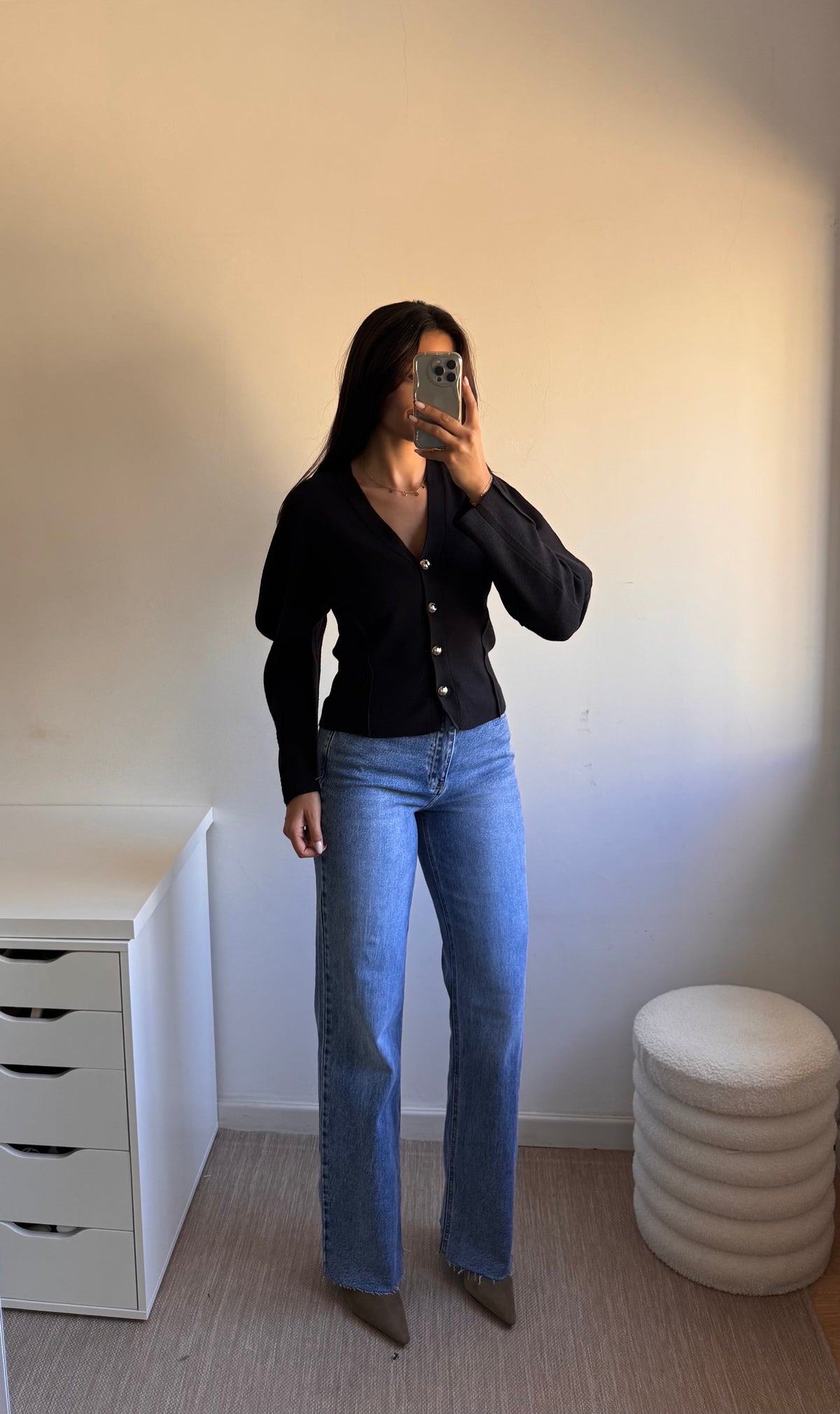 CARDIGAN MALHA
