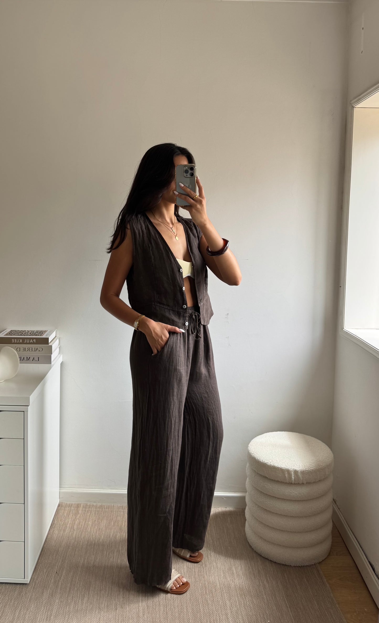 CONJUNTO 100% LINHO