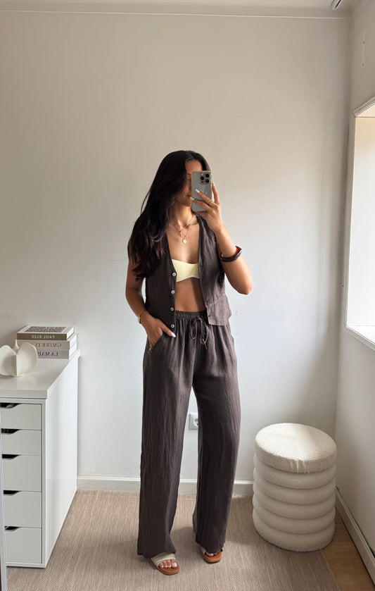 CONJUNTO 100% LINHO