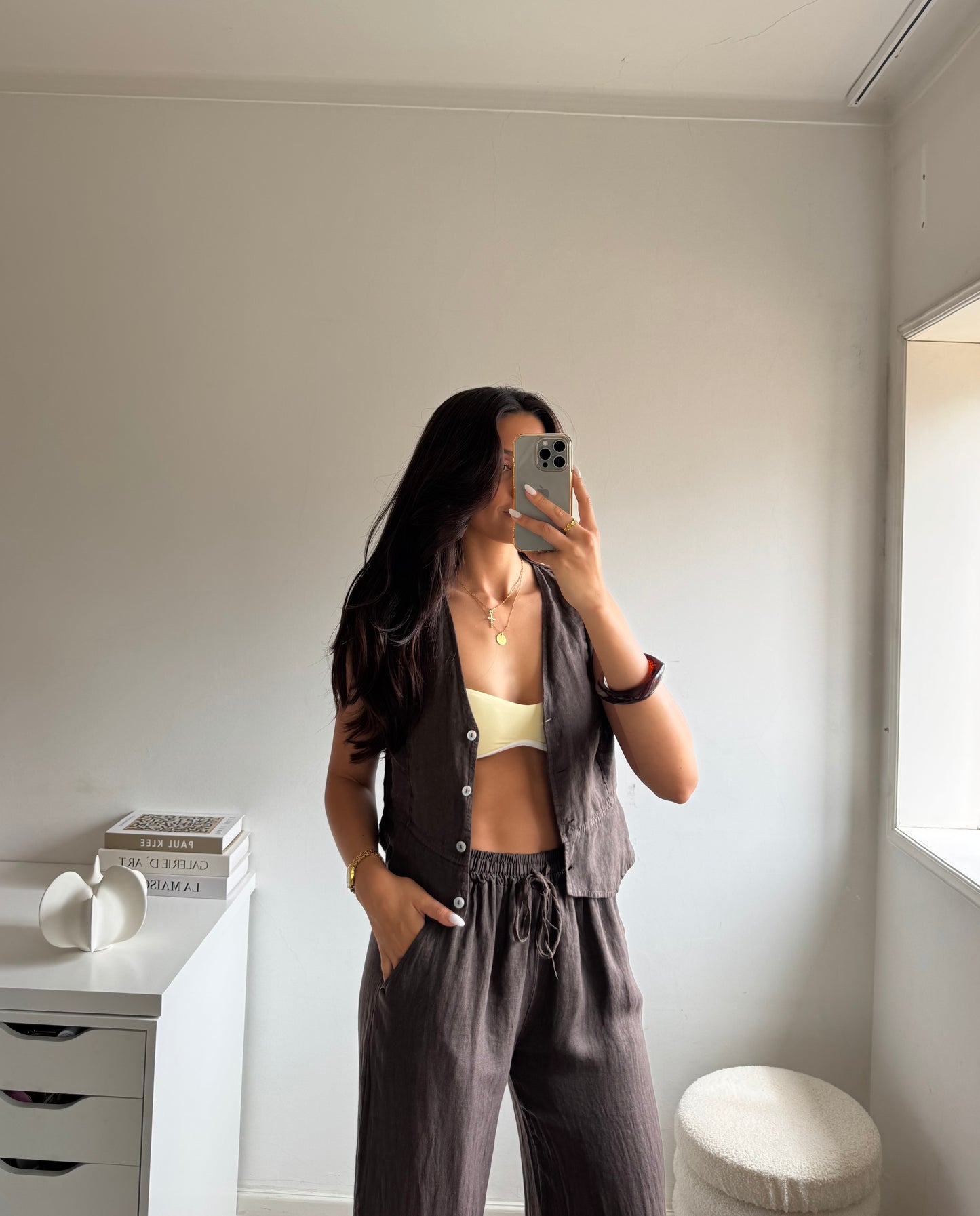 CONJUNTO 100% LINHO