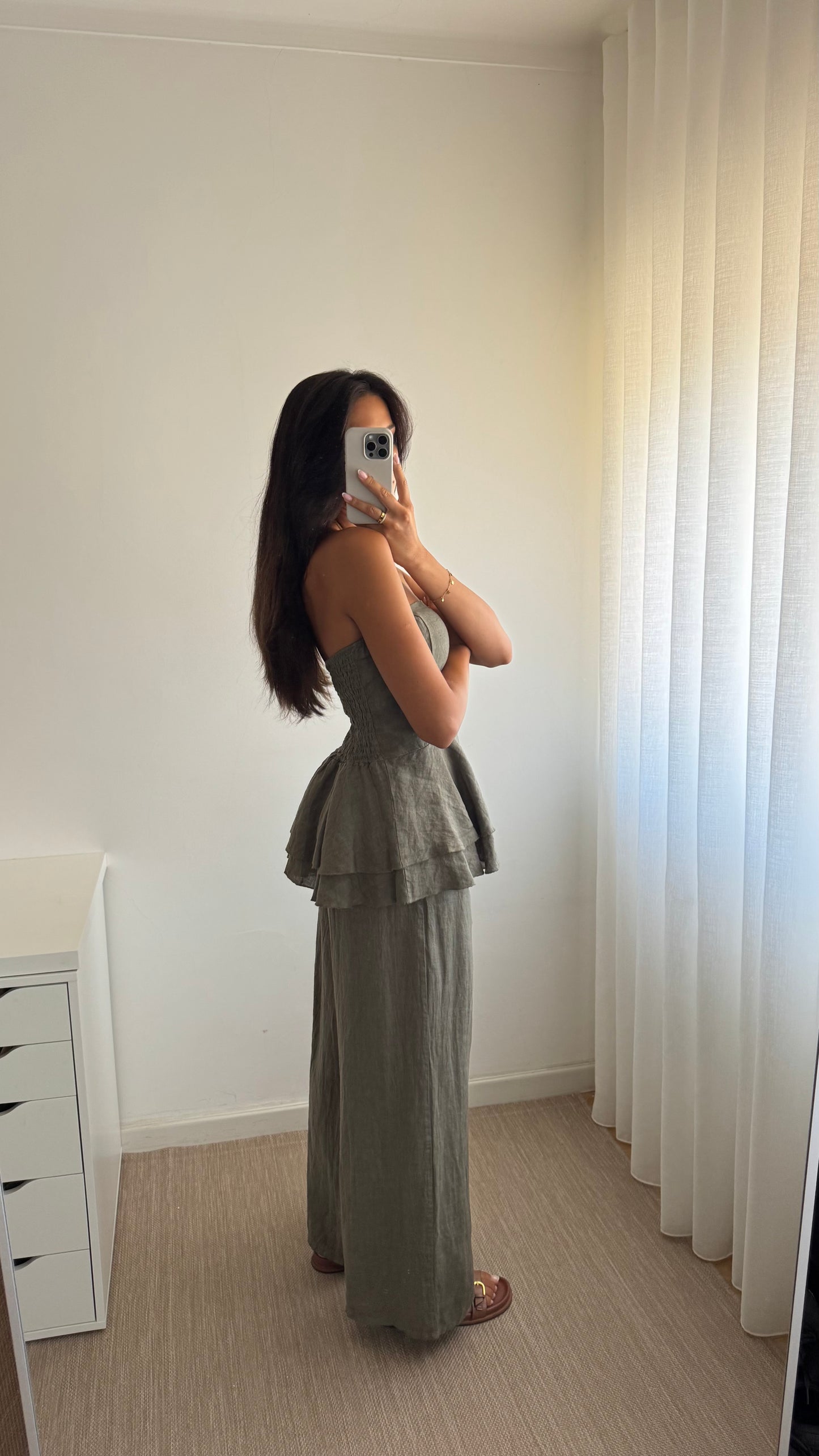 CALÇA 100% LINHO