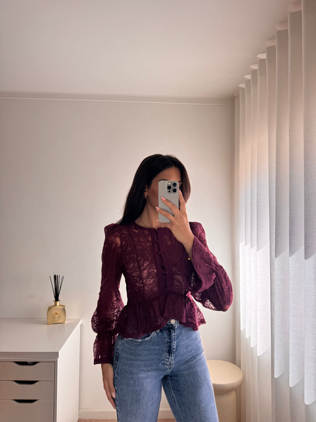 BLUSA RENDA