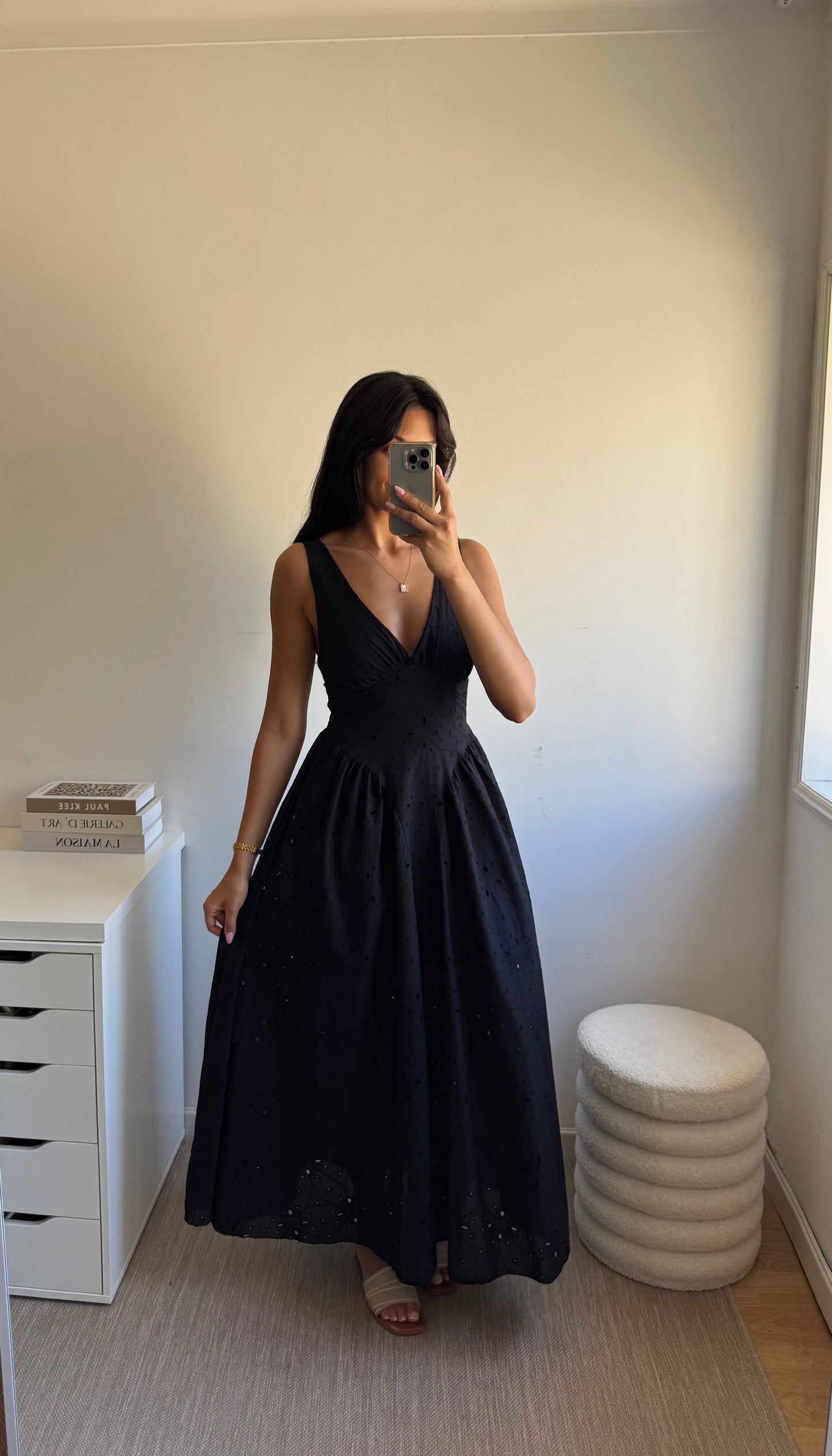 THE 80’S DRESS PRETO