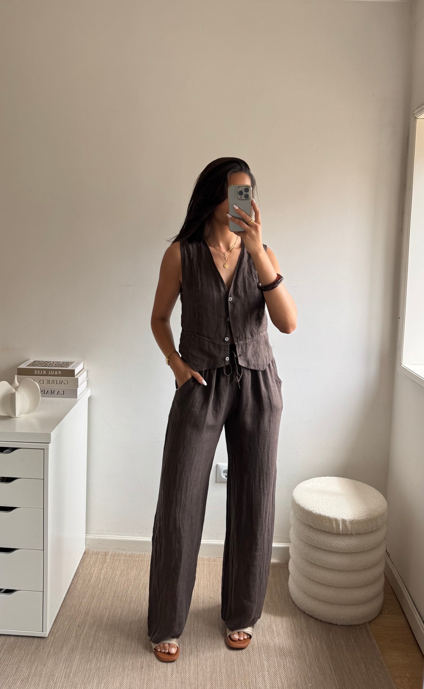 CONJUNTO 100% LINHO
